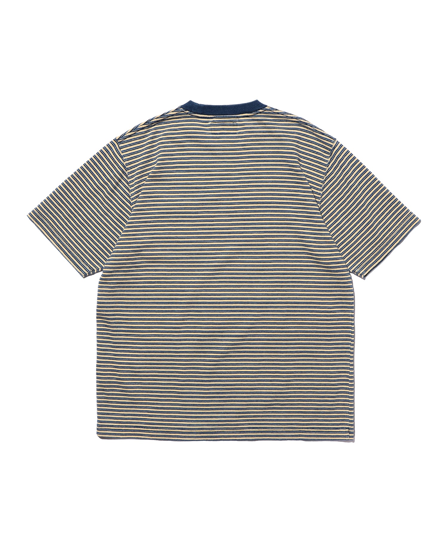 BEAMS PLUS / Pocket Tee Indigo Stripe / 3804-0106-156