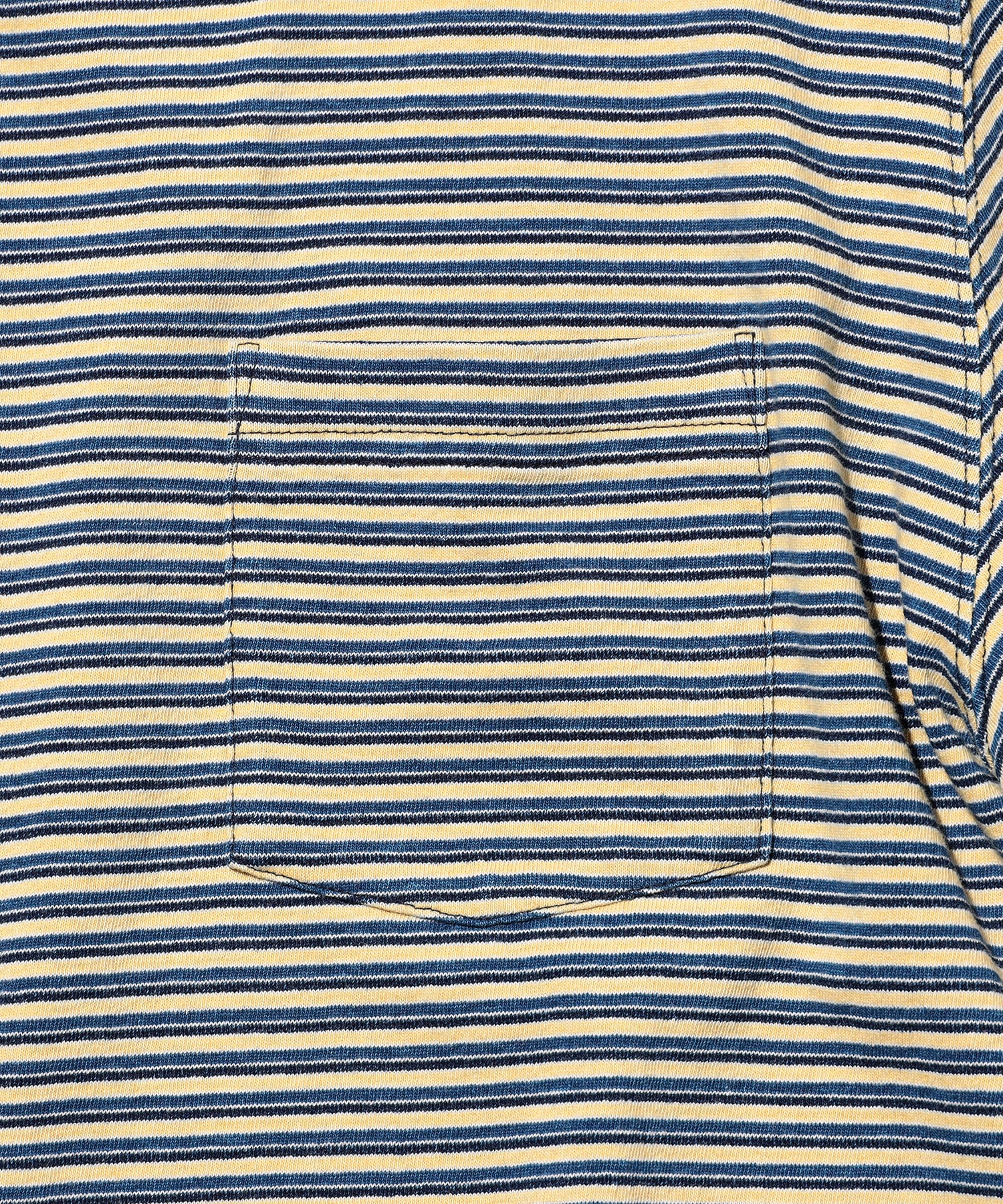 BEAMS PLUS / Pocket Tee Indigo Stripe / 3804-0106-156