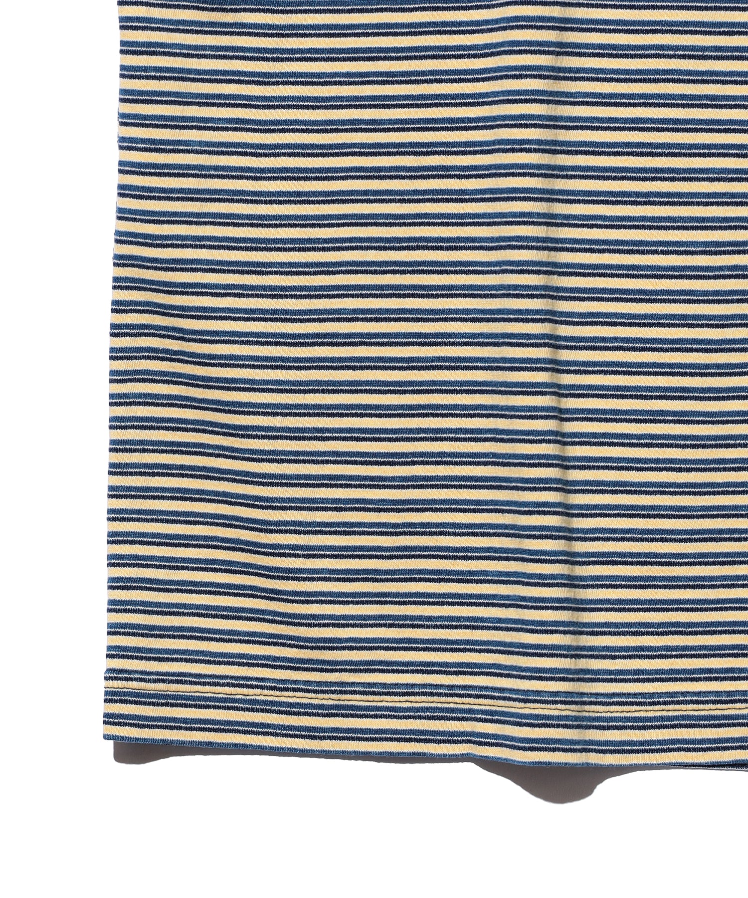 BEAMS PLUS / Pocket Tee Indigo Stripe / 3804-0106-156