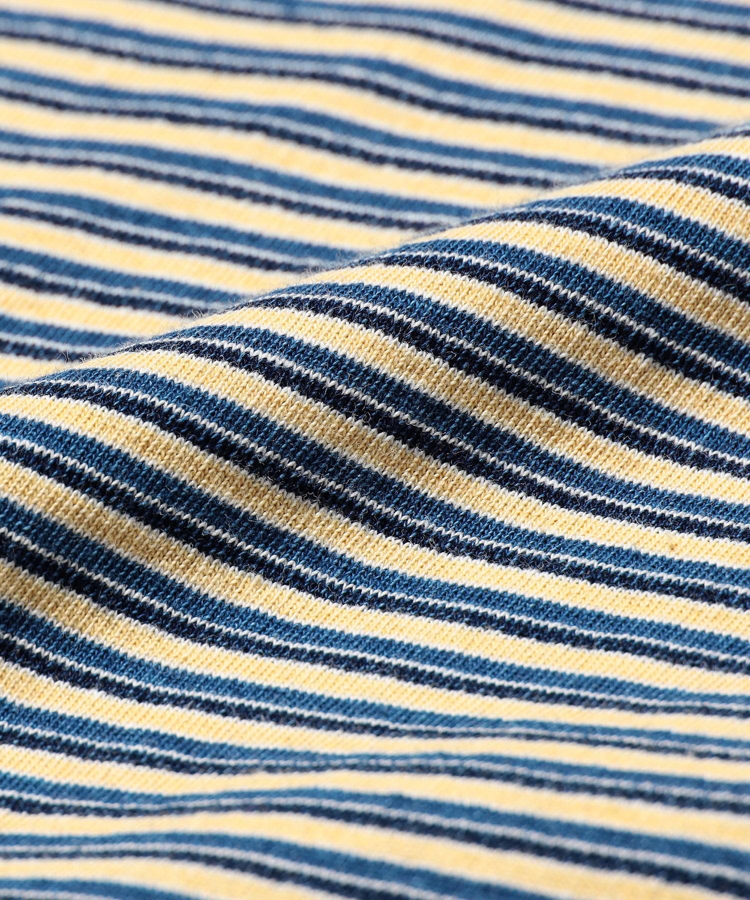 BEAMS PLUS / Pocket Tee Indigo Stripe / 3804-0106-156