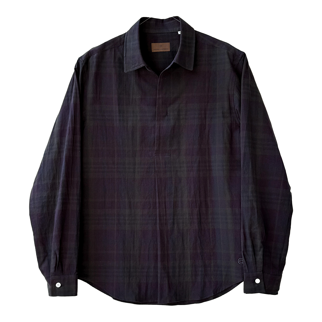COLONY CLOTHING X TATSUYA NAKAMURA / POOLSIDE SHIRT DARK MADRAS / CC2401-SH02-06BMS