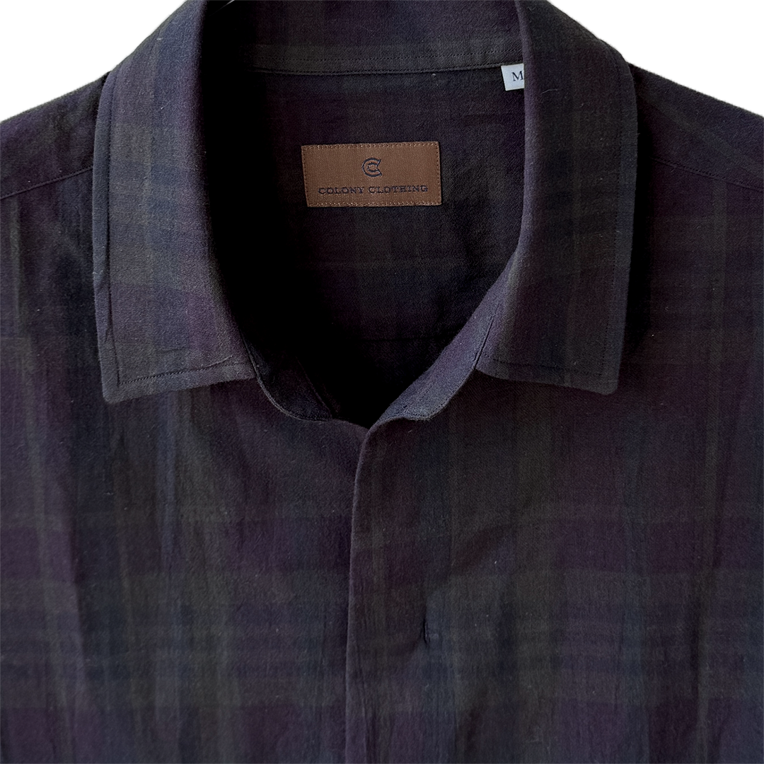 COLONY CLOTHING X TATSUYA NAKAMURA / POOLSIDE SHIRT DARK MADRAS / CC2401-SH02-06BMS