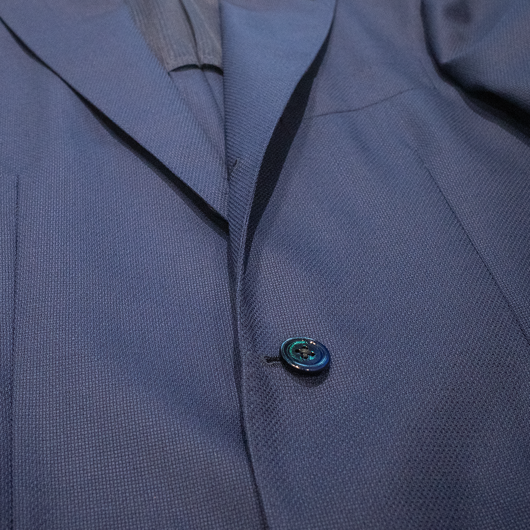 COLONY CLOTHING x RING JACKET x VBC / BLUE HOPSACK SUIT (RE024S43X)