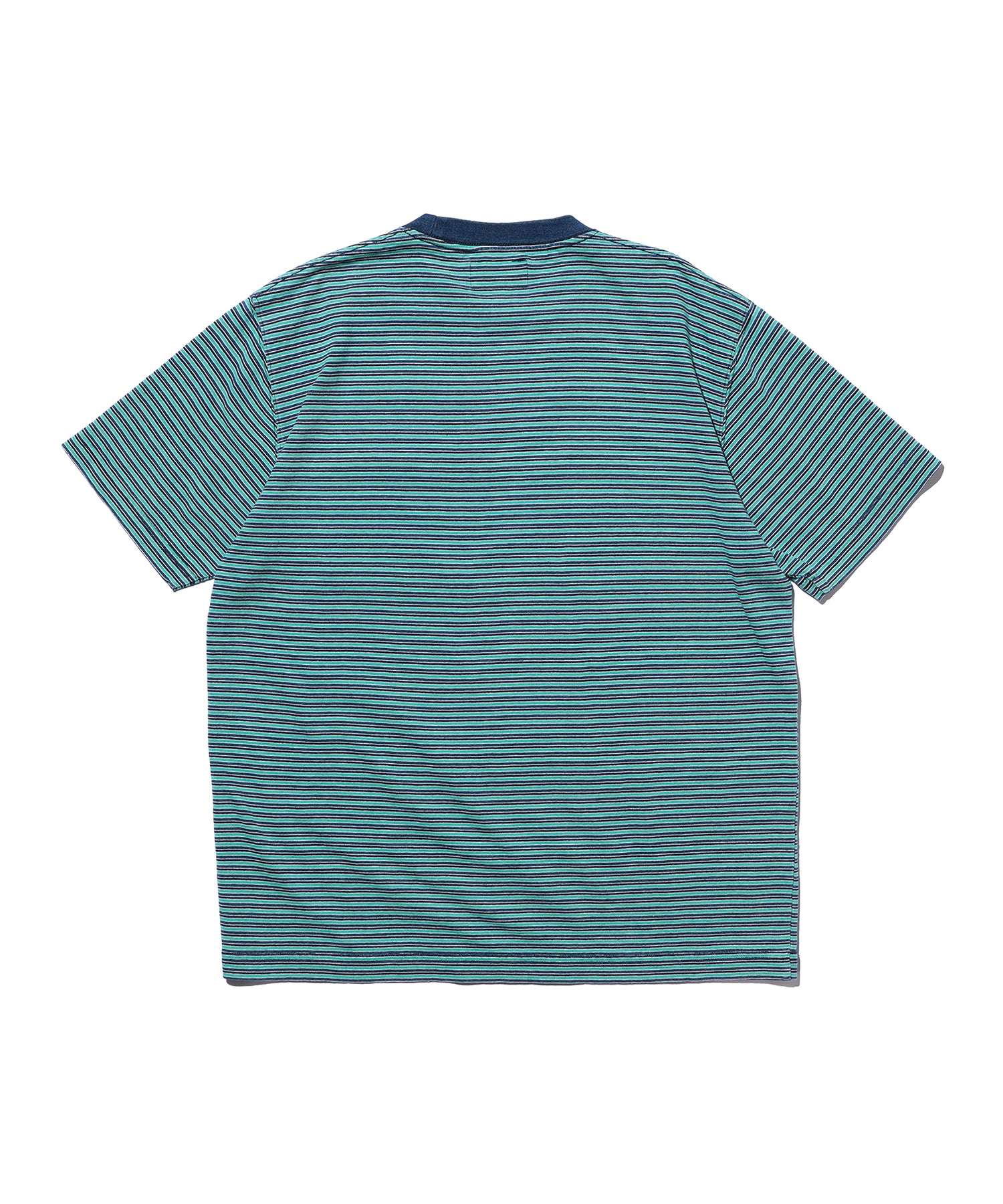 BEAMS PLUS / Pocket Tee Indigo Stripe / 3804-0106-156