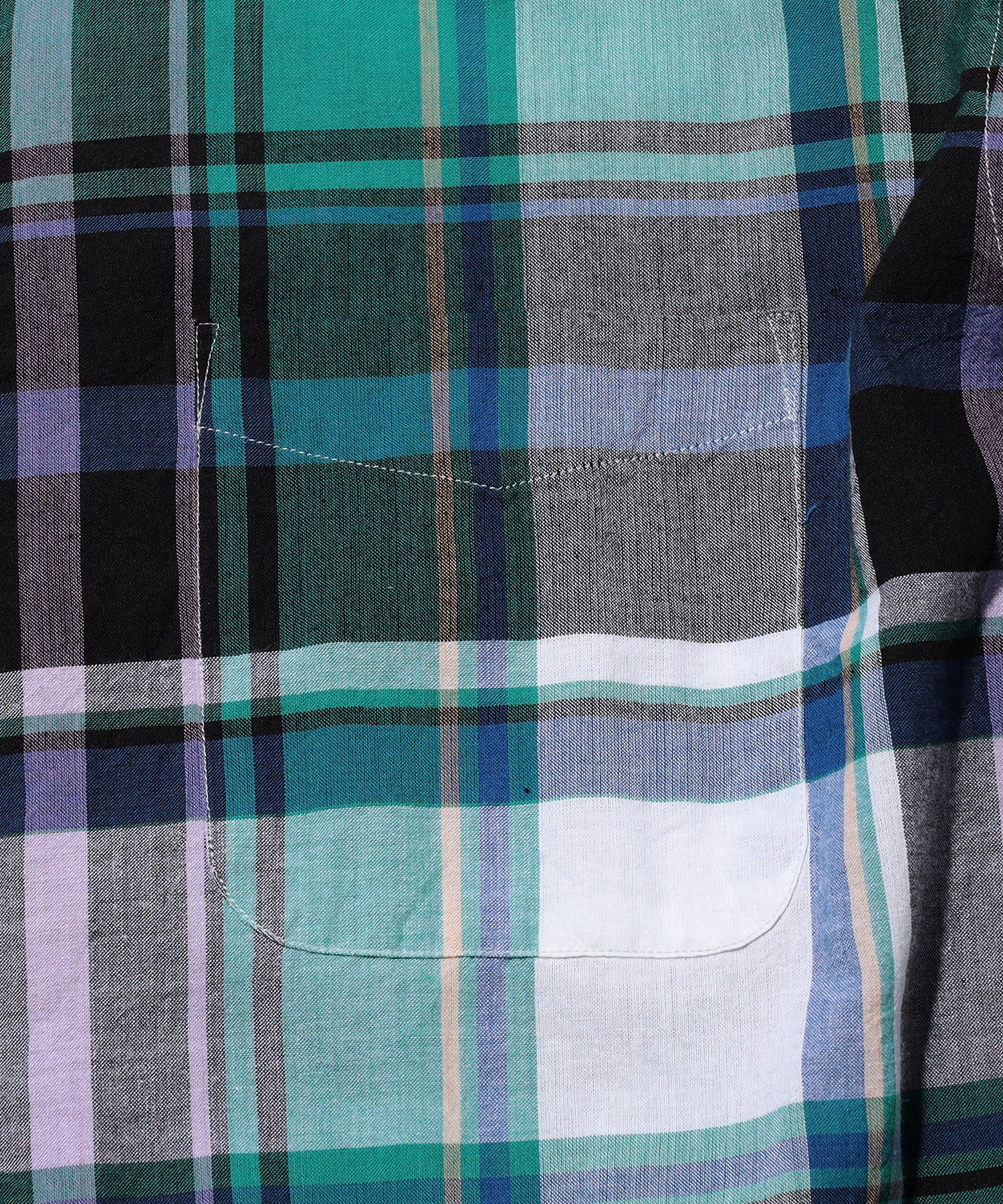 BEAMS PLUS / B.D. Classic-fit Madras / 3811-1925-139