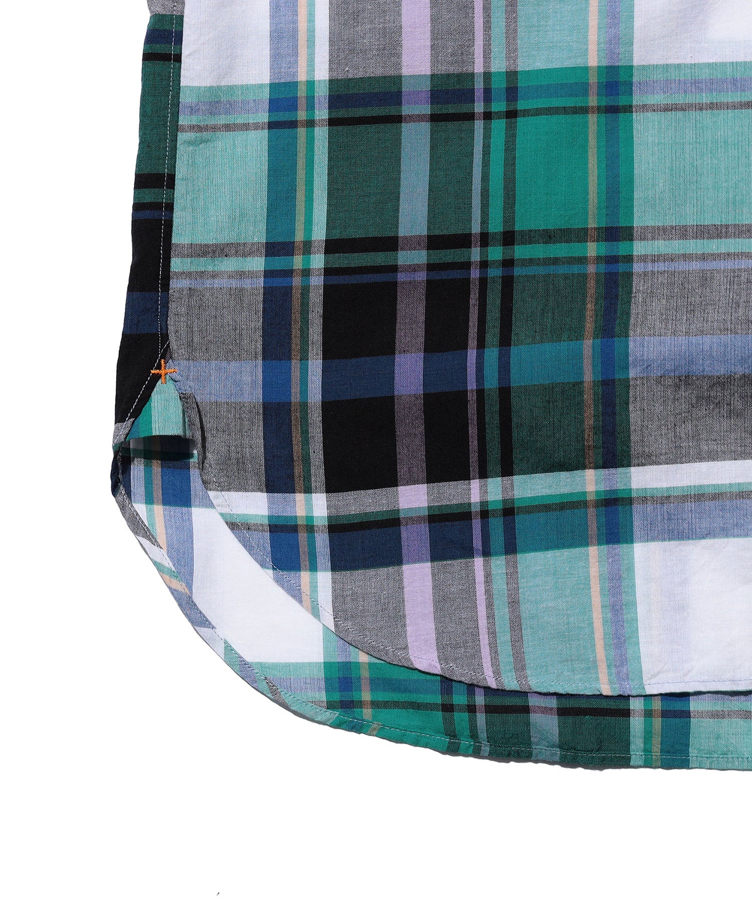BEAMS PLUS / B.D. Pullover Classic-fit Madras / 3801-0280-139