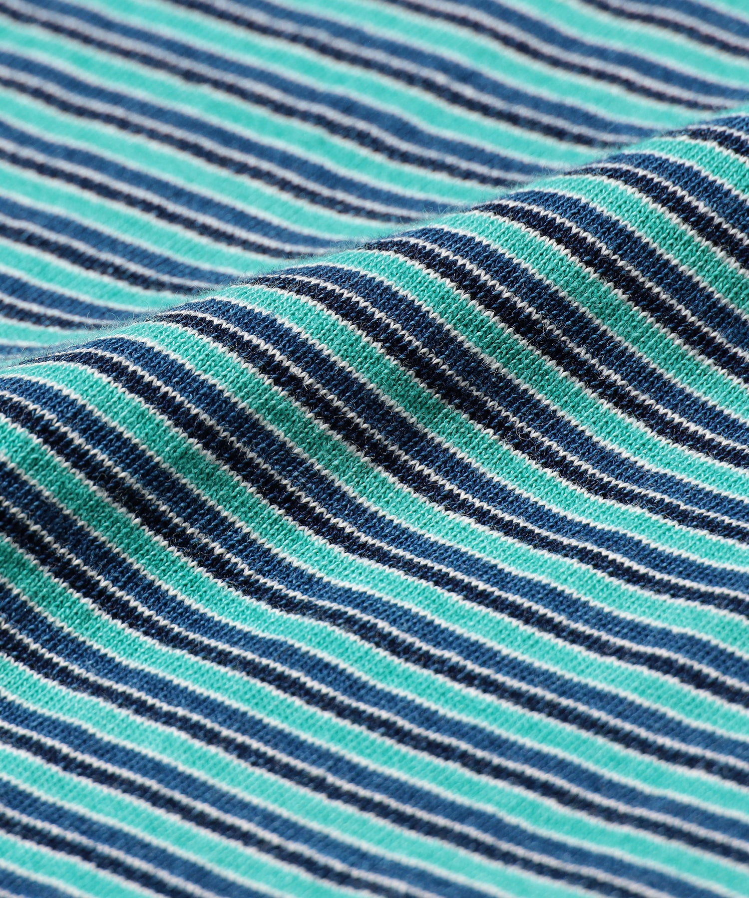 BEAMS PLUS / Pocket Tee Indigo Stripe / 3804-0106-156