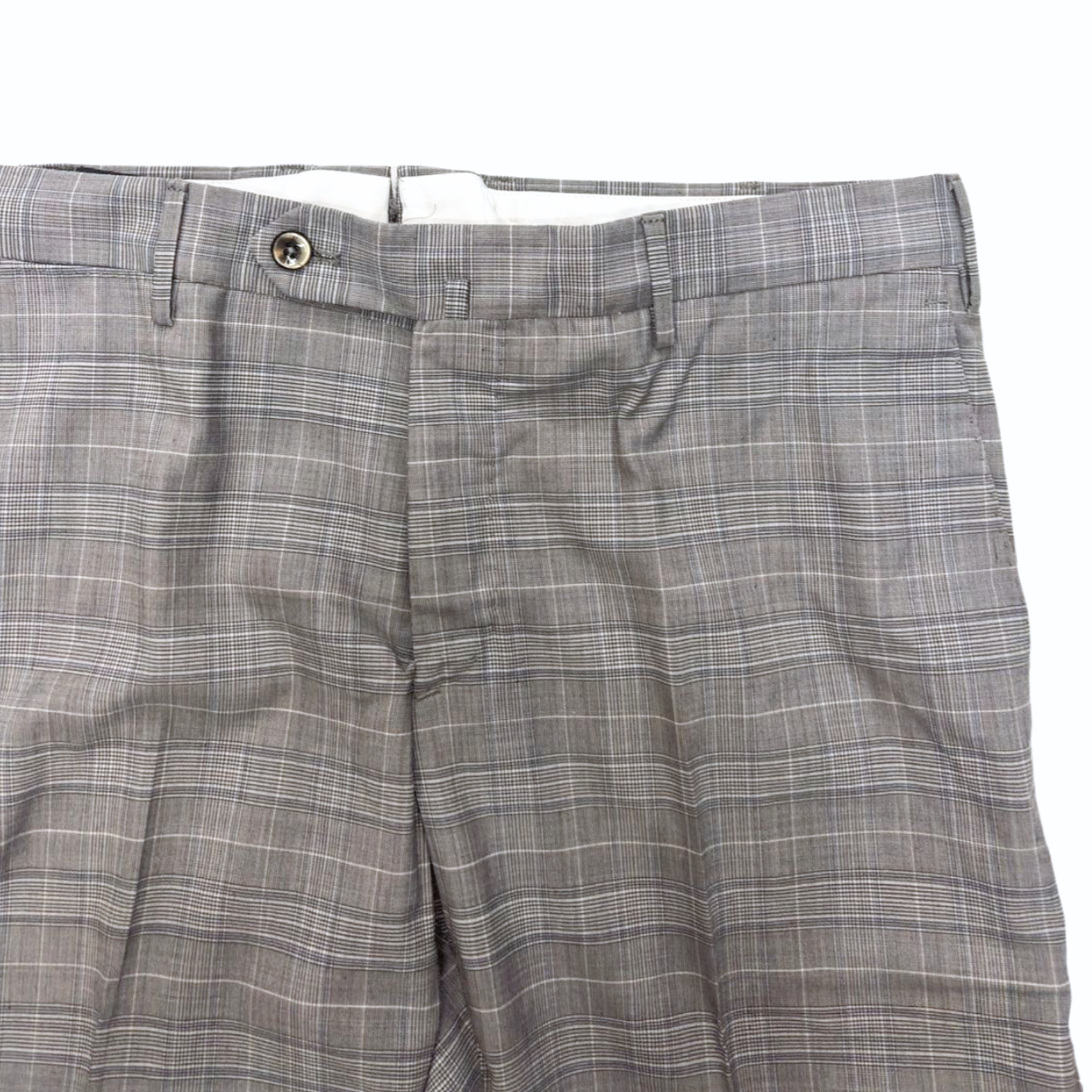 PT TORINO / GREY CHECK PANTS