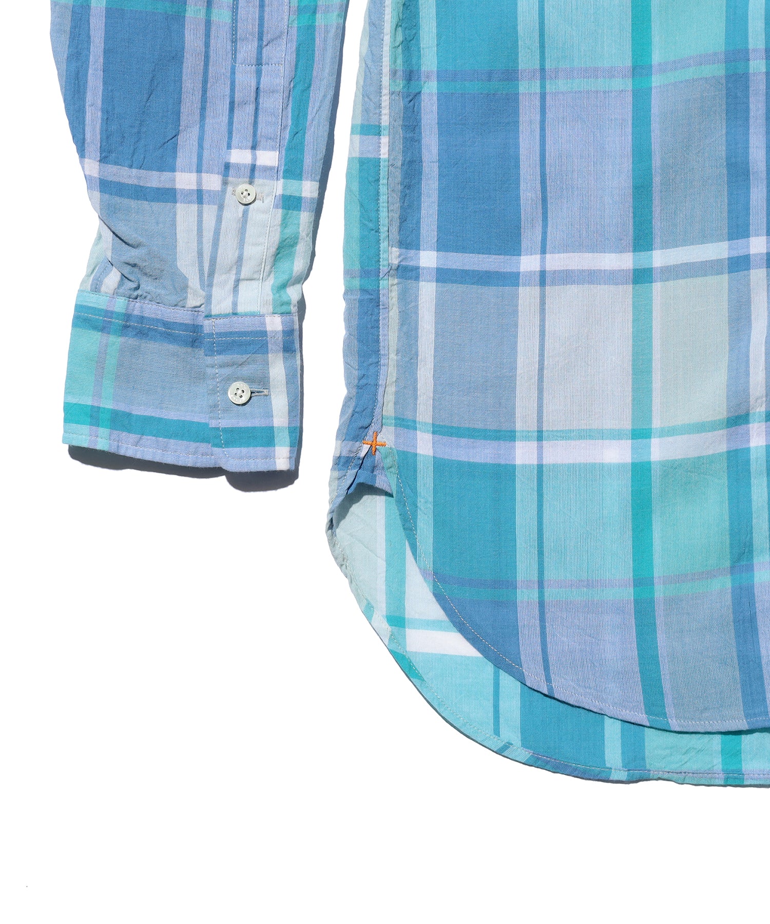 BEAMS PLUS / B.D. Classic-fit Madras / 3811-1925-139