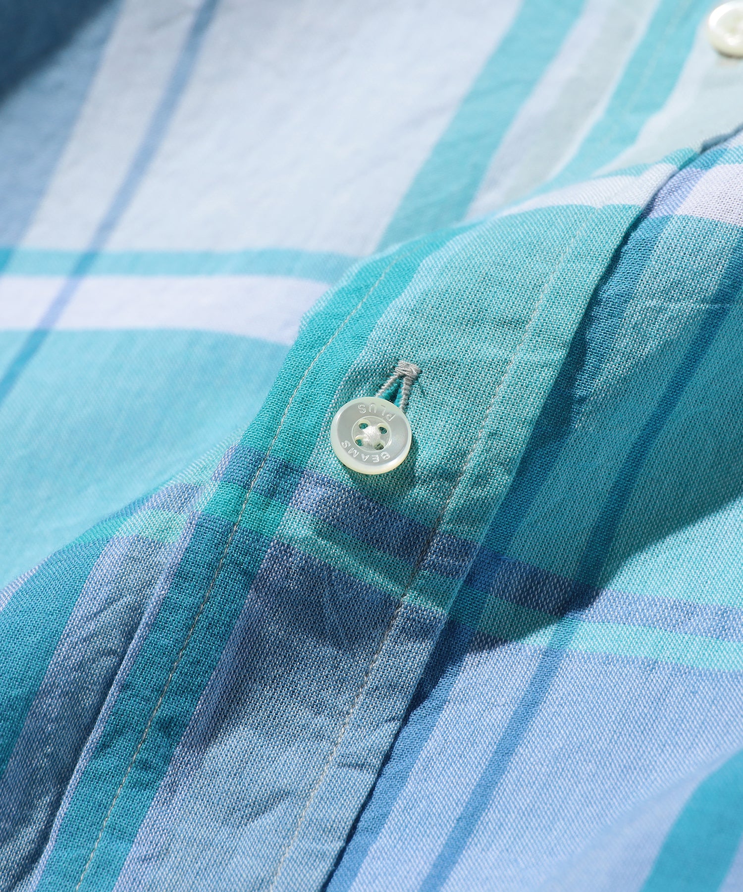 BEAMS PLUS / B.D. Classic-fit Madras / 3811-1925-139