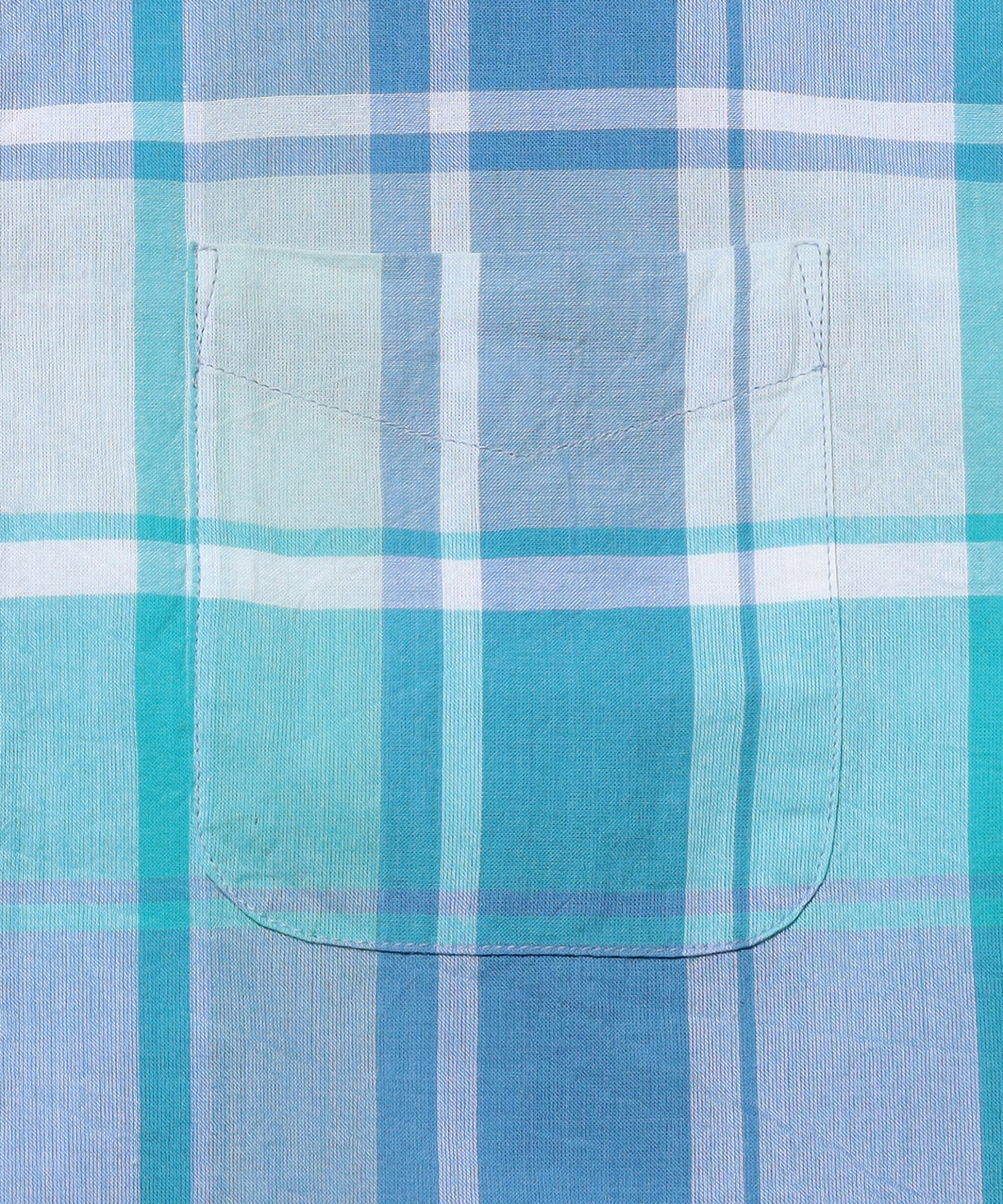 BEAMS PLUS / B.D. Pullover Classic-fit Madras / 3801-0280-139
