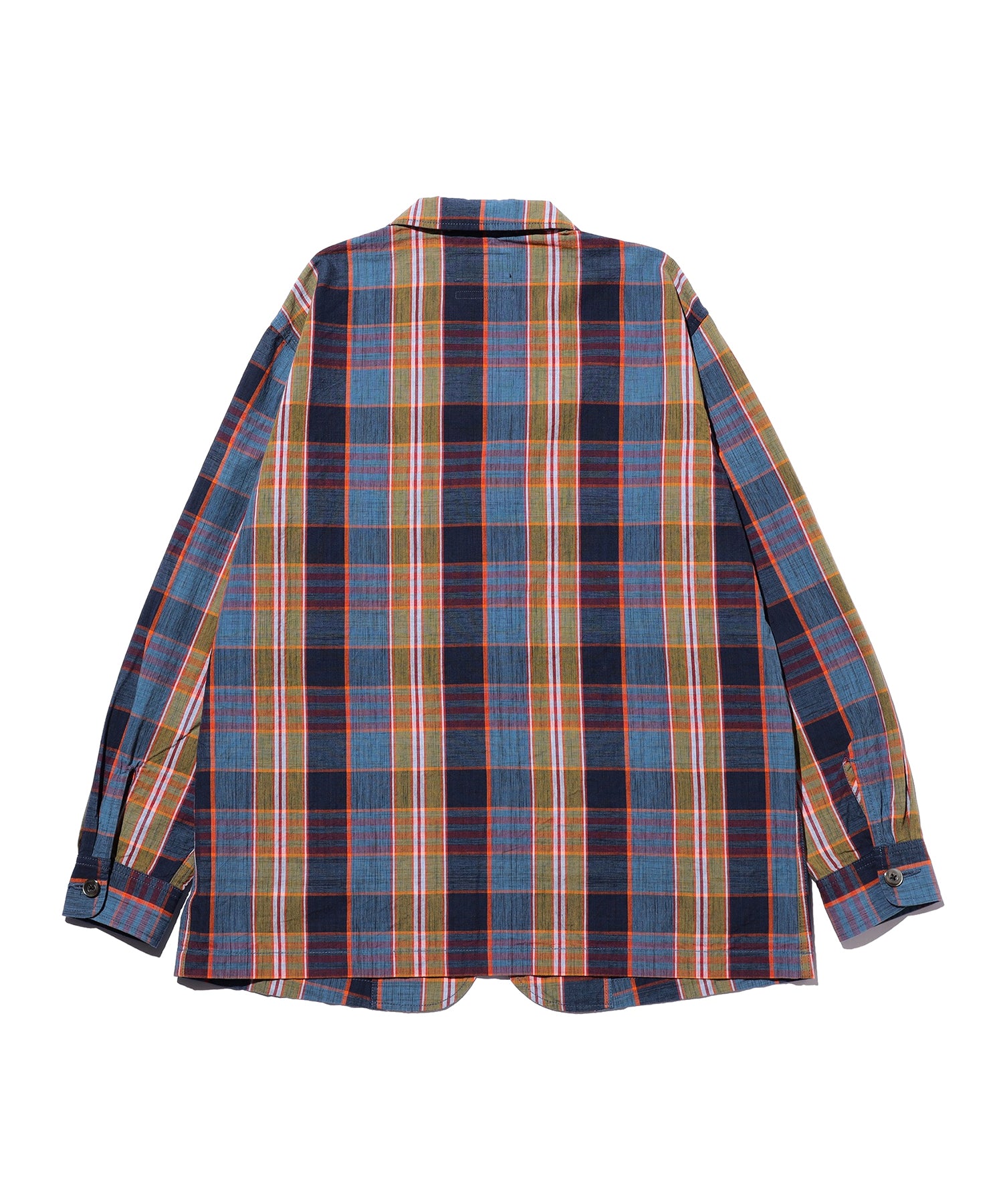 BEAMS PLUS / 4B Cuffs Jacket Heavy Madras / 3816-0752-874