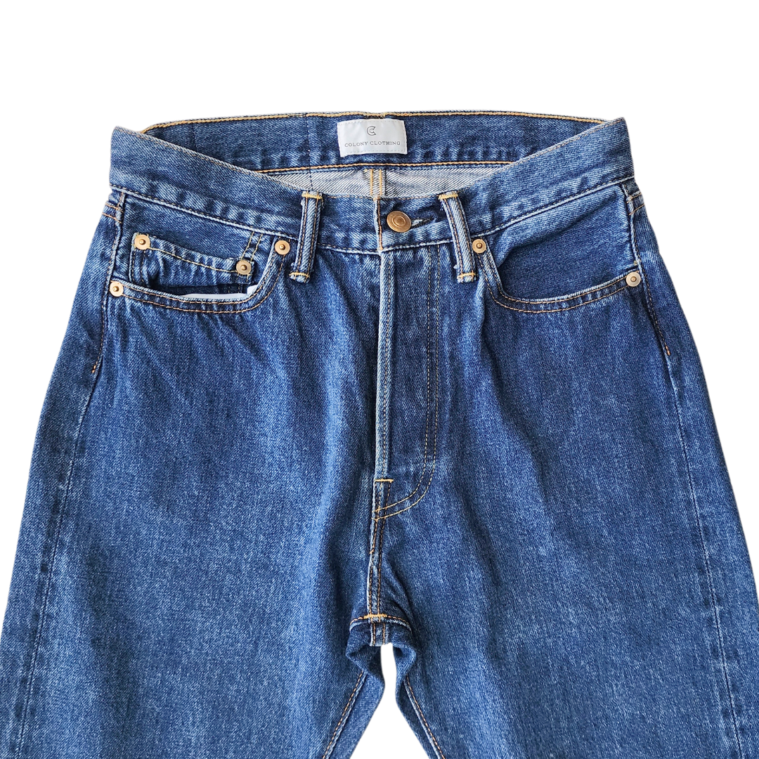 COLONY CLOTHING / USED WASH DENIM / CCSE-DE02