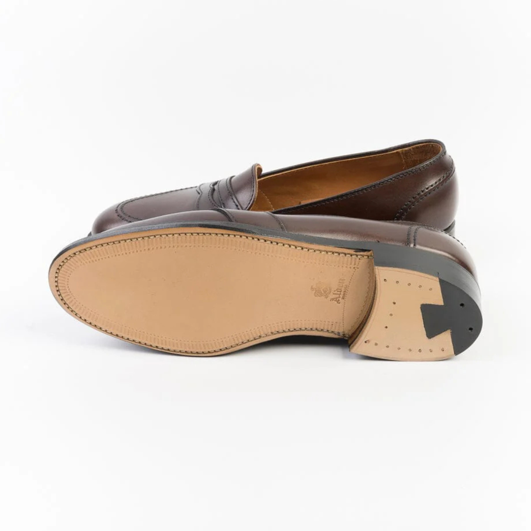 ALDEN 686 DARK BROWN CALF FULL STRAP LOAFER – COLONY CLOTHING ALDEN 686 DARK BROWN CALF FULL STRAP LOAFER – COLONY CLOTHING