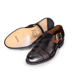 JALAN SRIWIJAYA / GURKHA SANDAL (BLACK)