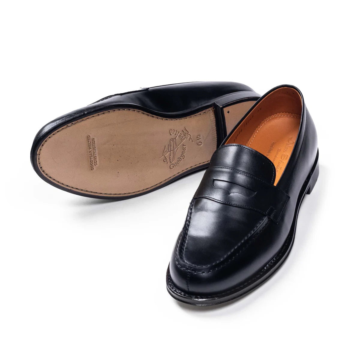 JALAN SRIWIJAYA / PENNY LOAFER (BLACK) (WIDE)