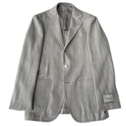 RING JACKET / MEISTER GREY/BEIGE HERRINGBONE BALLOON JACKET  / RT055S01C