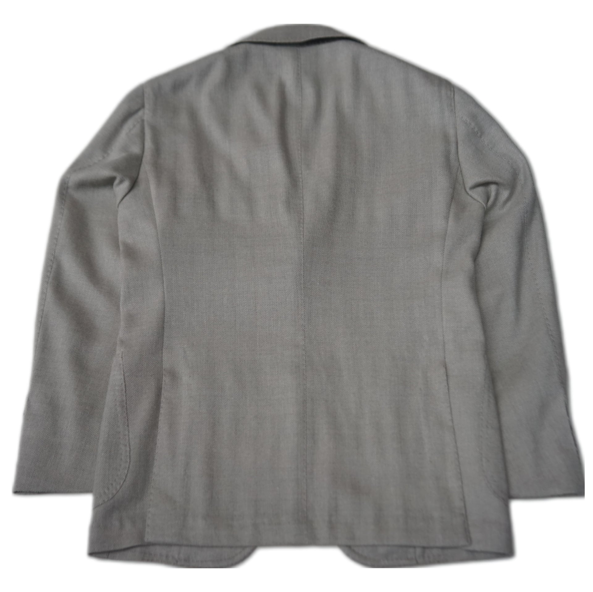 RING JACKET / MEISTER GREY/BEIGE HERRINGBONE BALLOON JACKET