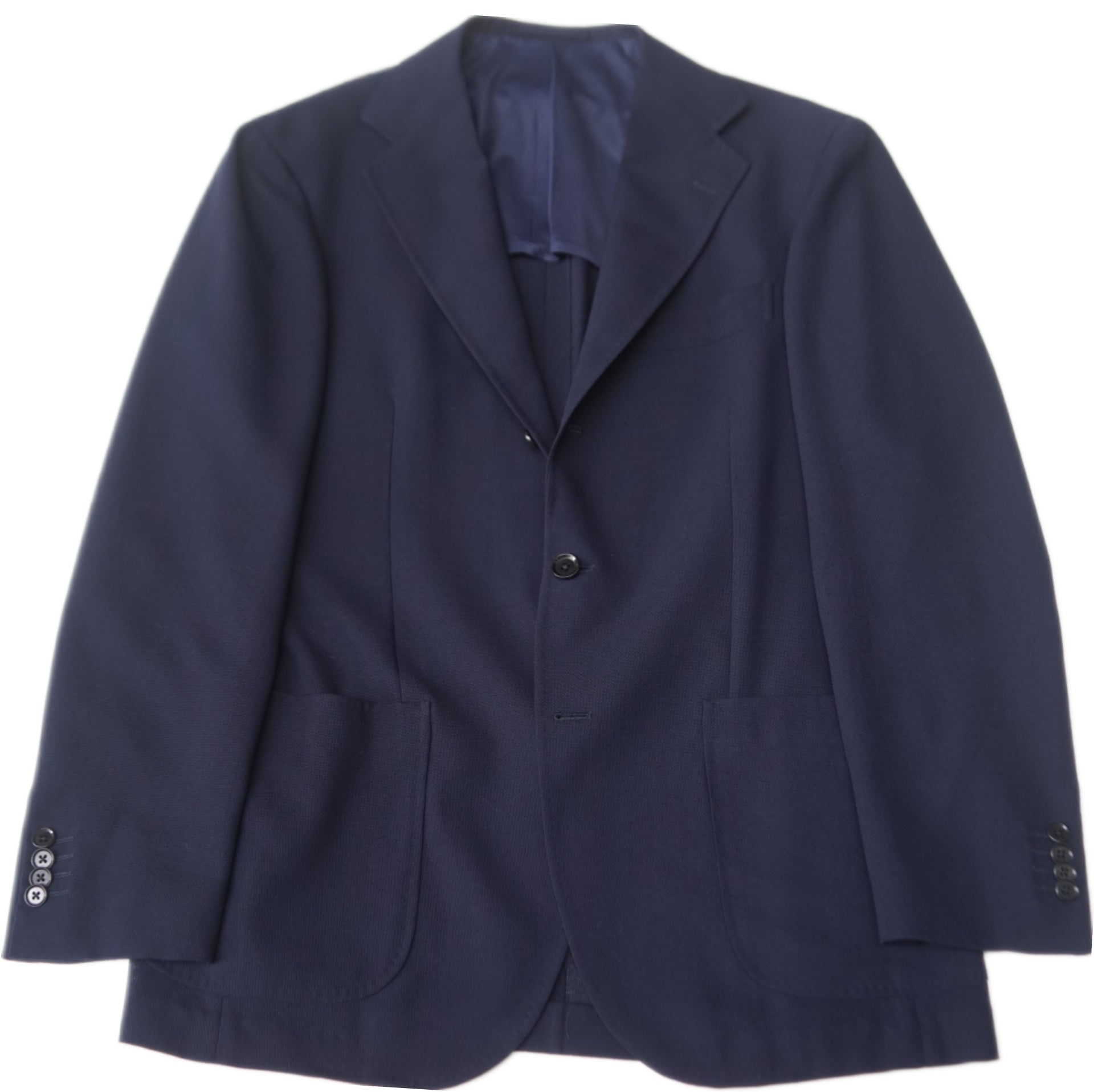 RING JACKET X COLONY CLOTHING NAVY HOPSACK SPORT JACKET / RE055S28X