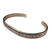 Silver Bracelet by Bruce Morgan / 5.5 inch (C)