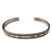 Silver Bracelet by Bruce Morgan / 5.5 inch (A)