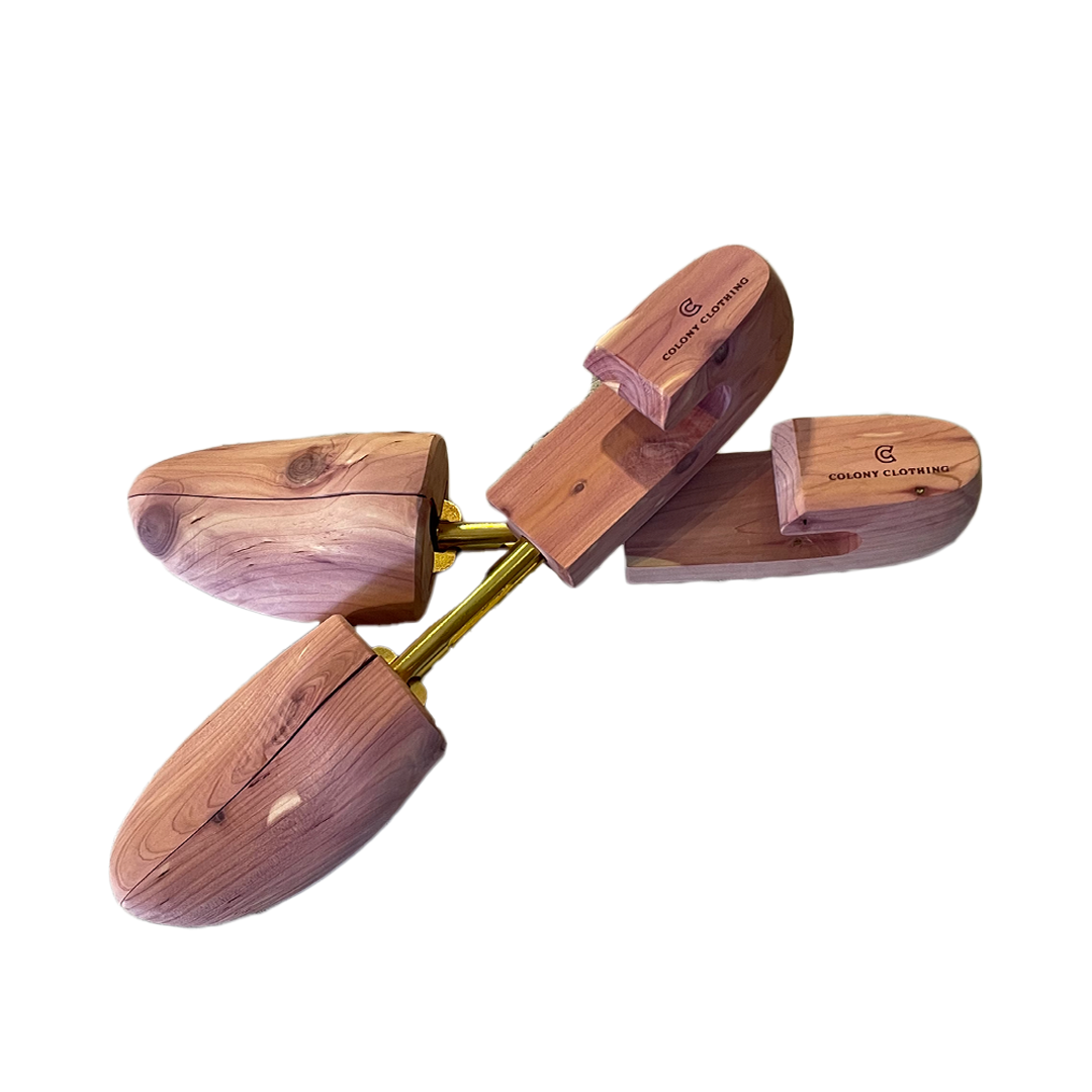 COLONY CLOTHING CEDAR WOOD SHOE TREE