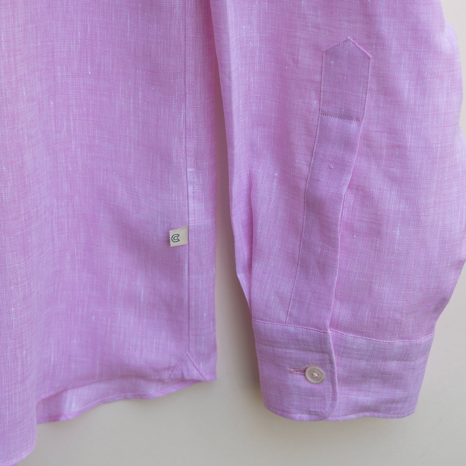 COLONY CLOTHING / ALBINI LINEN LOUNGE SHIRT / CCSE-SH02