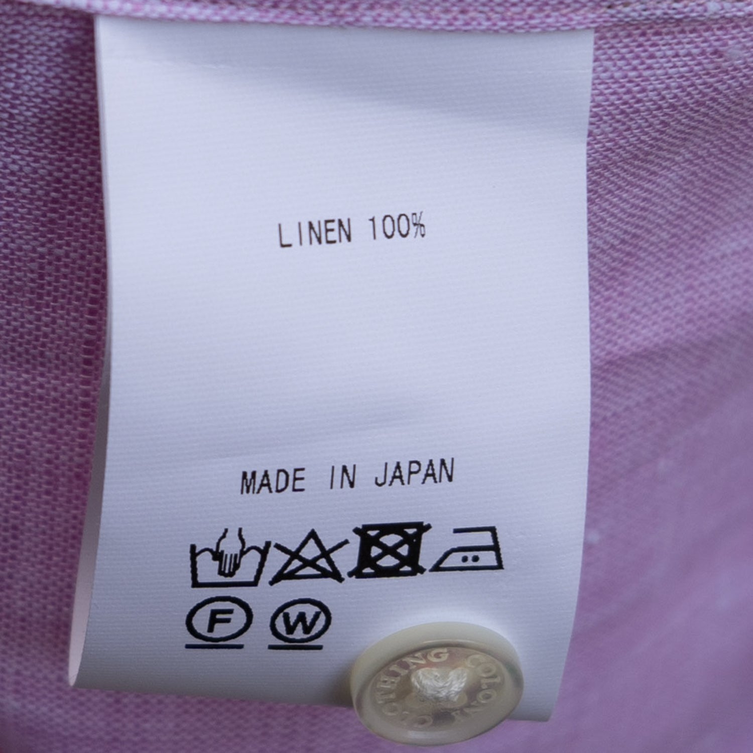 COLONY CLOTHING / ALBINI LINEN LOUNGE SHIRT / CCSE-SH02