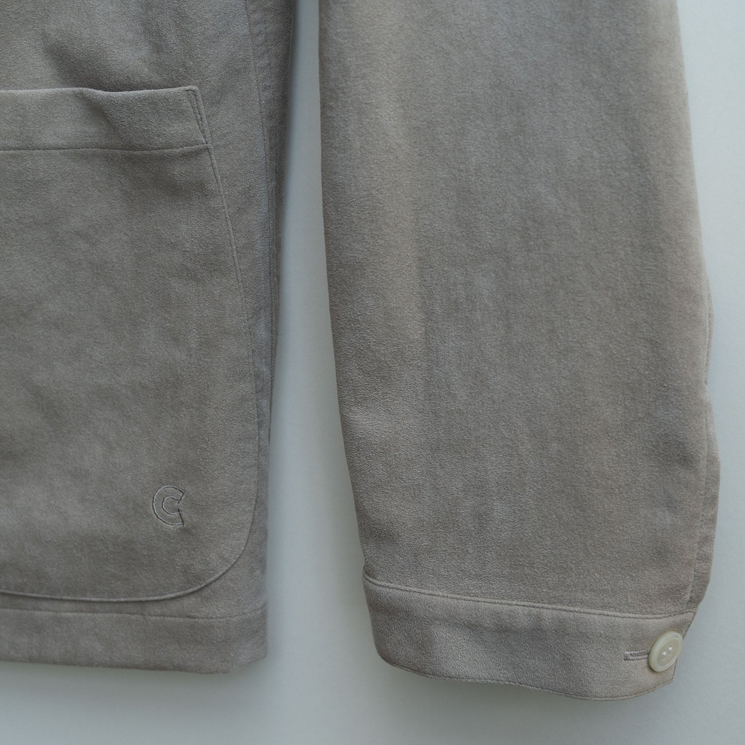 COLONY CLOTHING / ULTRASUEDE SINGLE JACKET / CC2402-JK01S-01