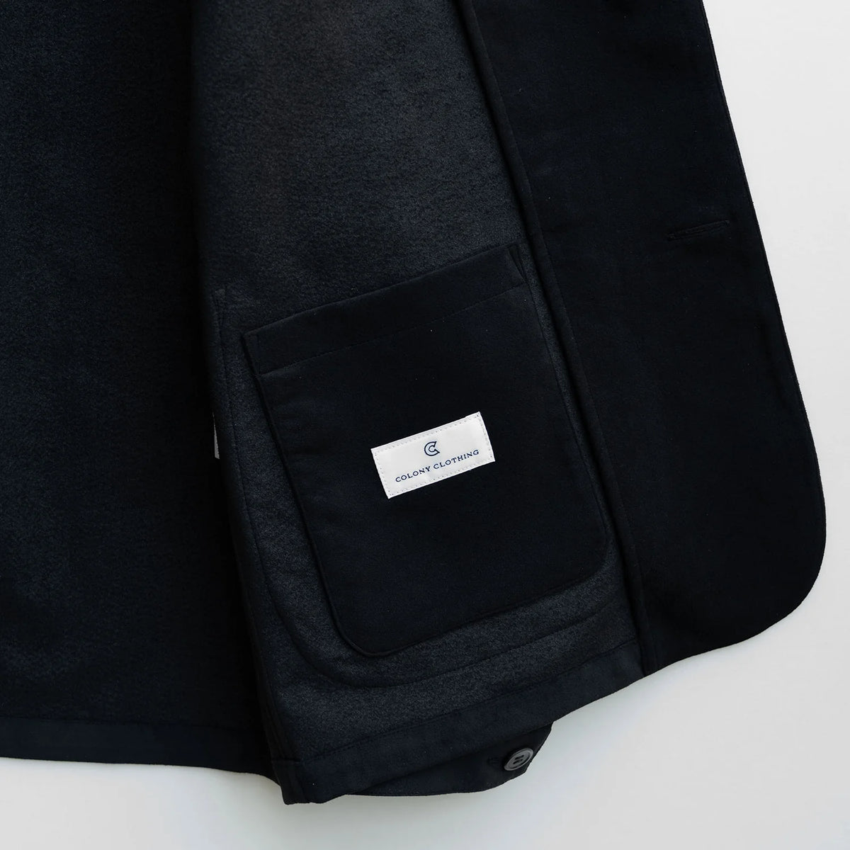 COLONY CLOTHING / SINGLE SHIRT JACKET "BLACK" / CC2602-JK01S-01