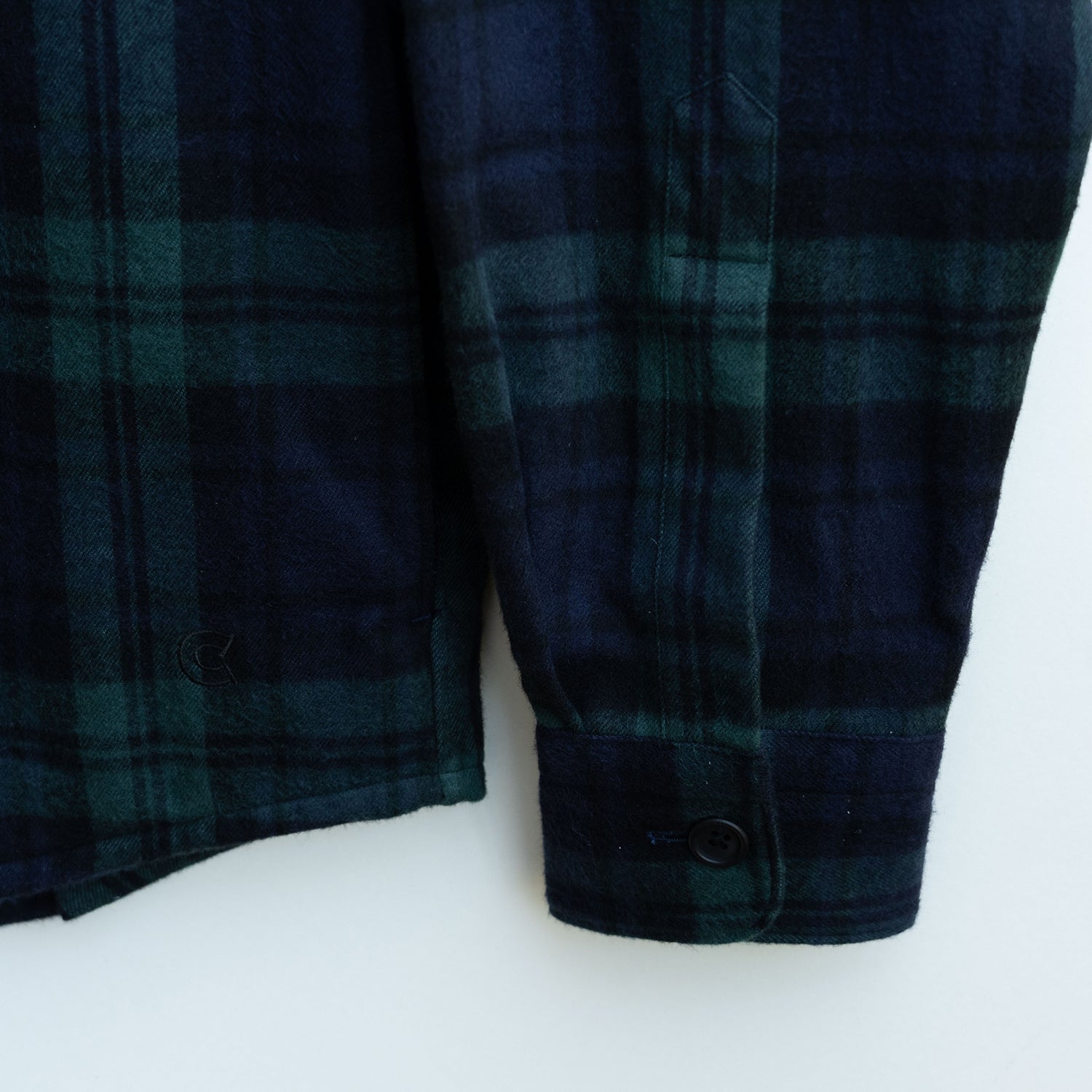 COLONY CLOTHING / BLACK WATCH COTTON FLANNEL SHIRT / CC2302-SH05