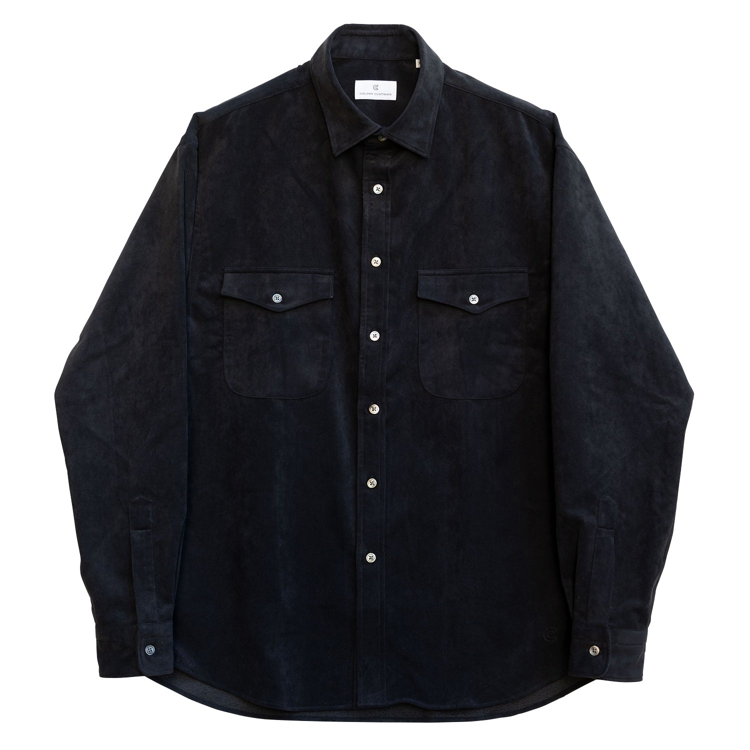 COLONY CLOTHING / ULTRASUEDE SHIRT / CC2302-SH04