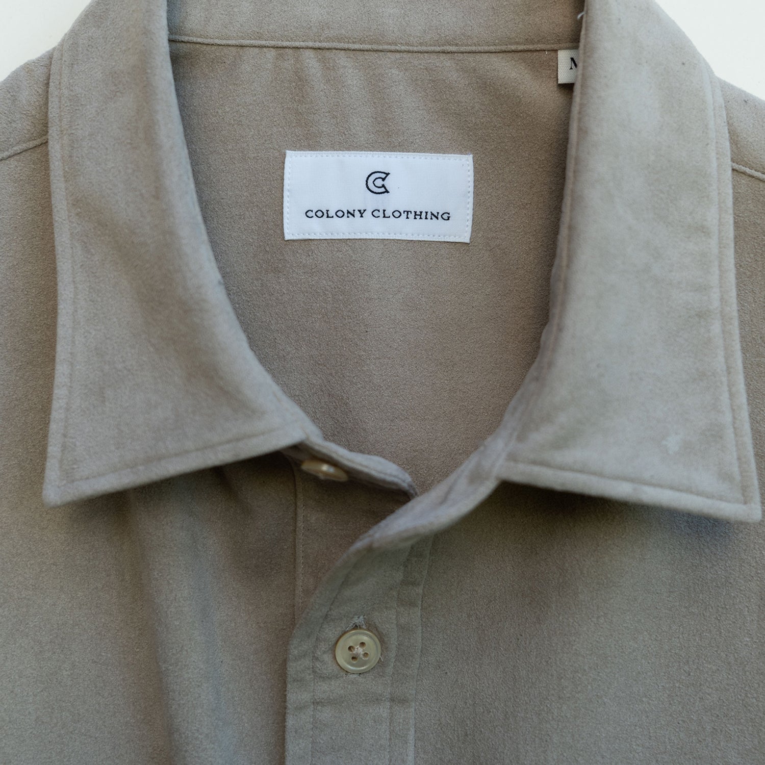 COLONY CLOTHING / ULTRASUEDE SHIRT / CC2302-SH04