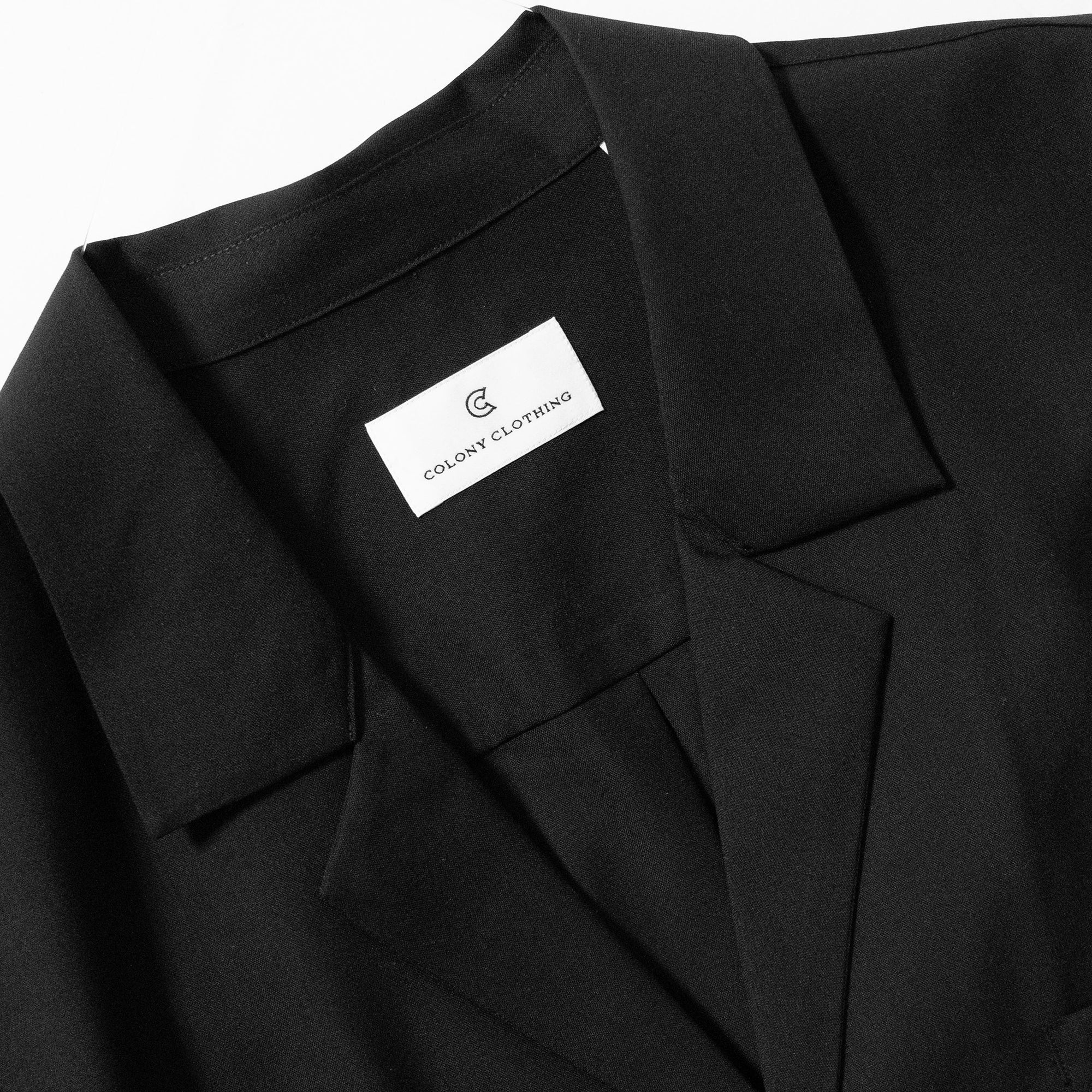 COLONY CLOTHING / OPEN COLLAR SHIRT / CC2501-SH01-03