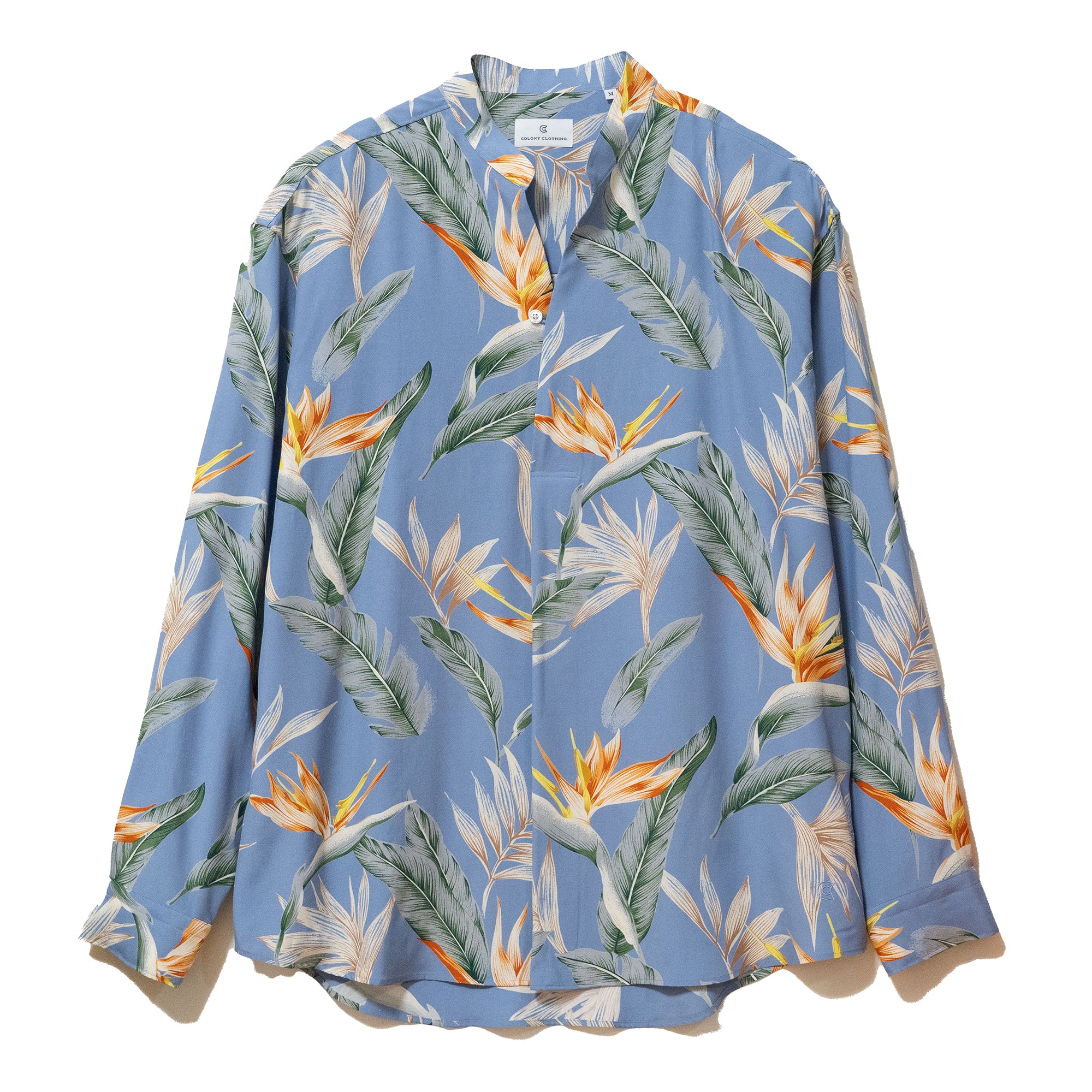 COLONY CLOTHING / NO COLLAR POOLSIDE SHIRT / CC2501-SH03-05