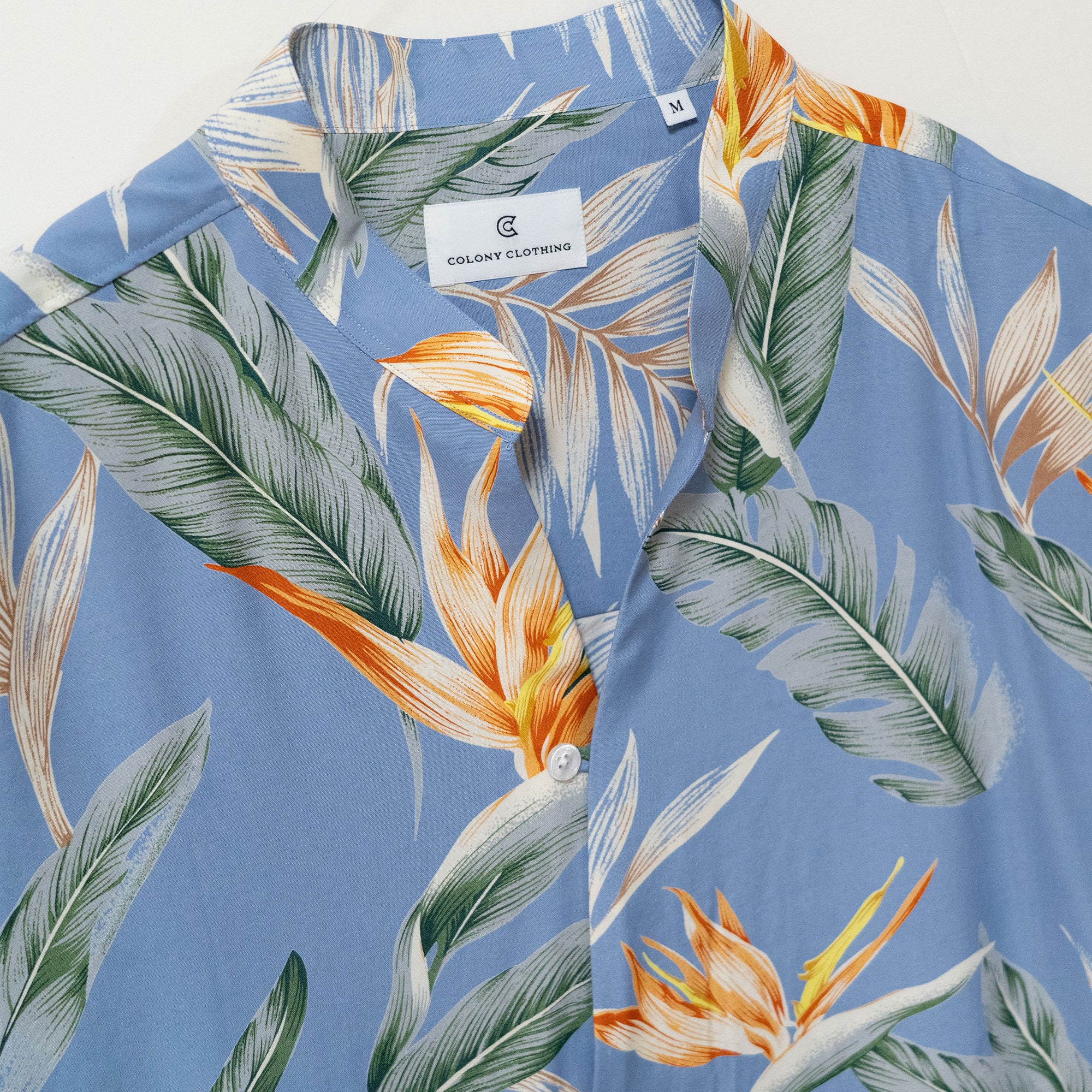 COLONY CLOTHING / NO COLLAR POOLSIDE SHIRT / CC2501-SH03-05