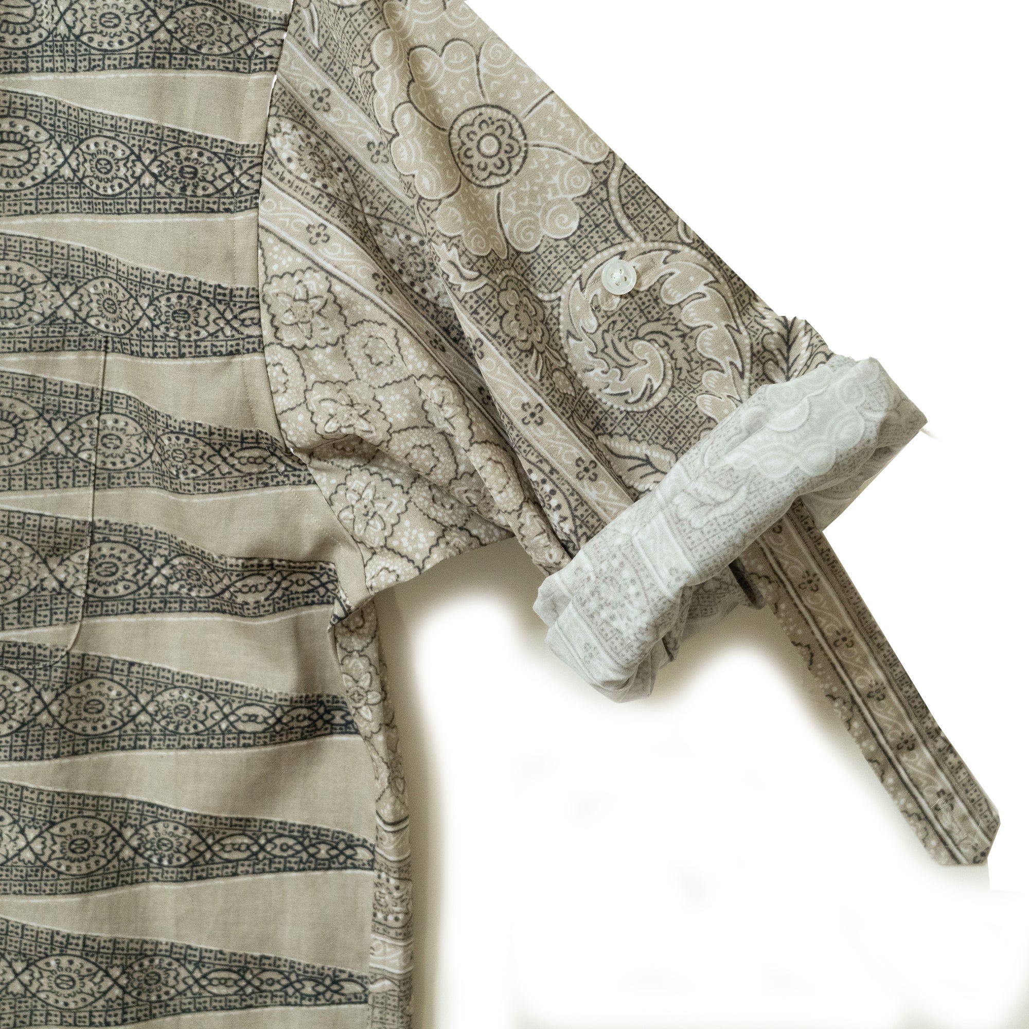 COLONY CLOTHING /  BATIK OPEN COLLAR SHIRT / CC2501-SH01-01