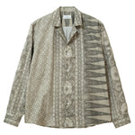 COLONY CLOTHING /  BATIK OPEN COLLAR SHIRT / CC2501-SH01-01