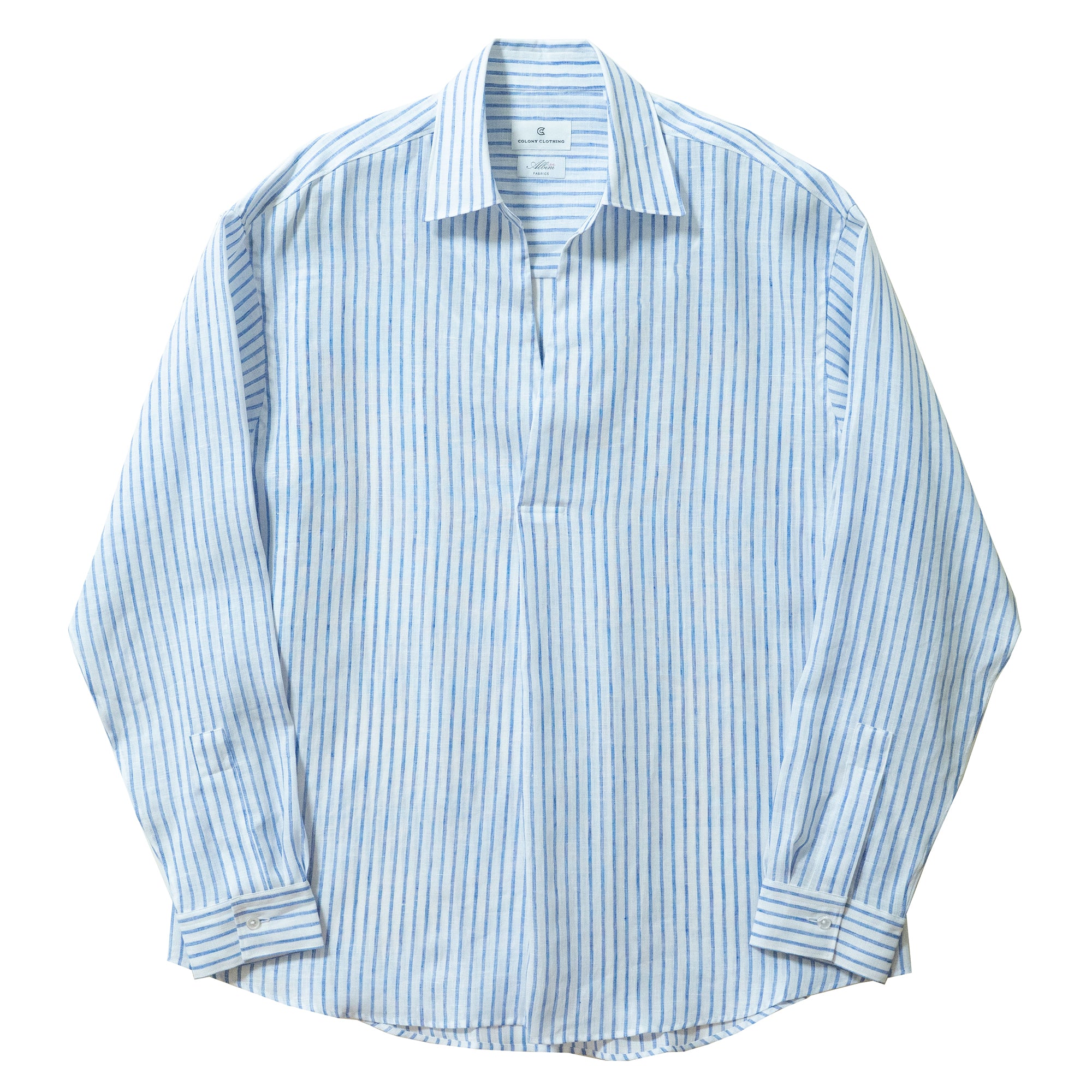 COLONY CLOTHING / ALBINI POOLSIDE SHIRT / CC2501-SH02-01 STRIPE
