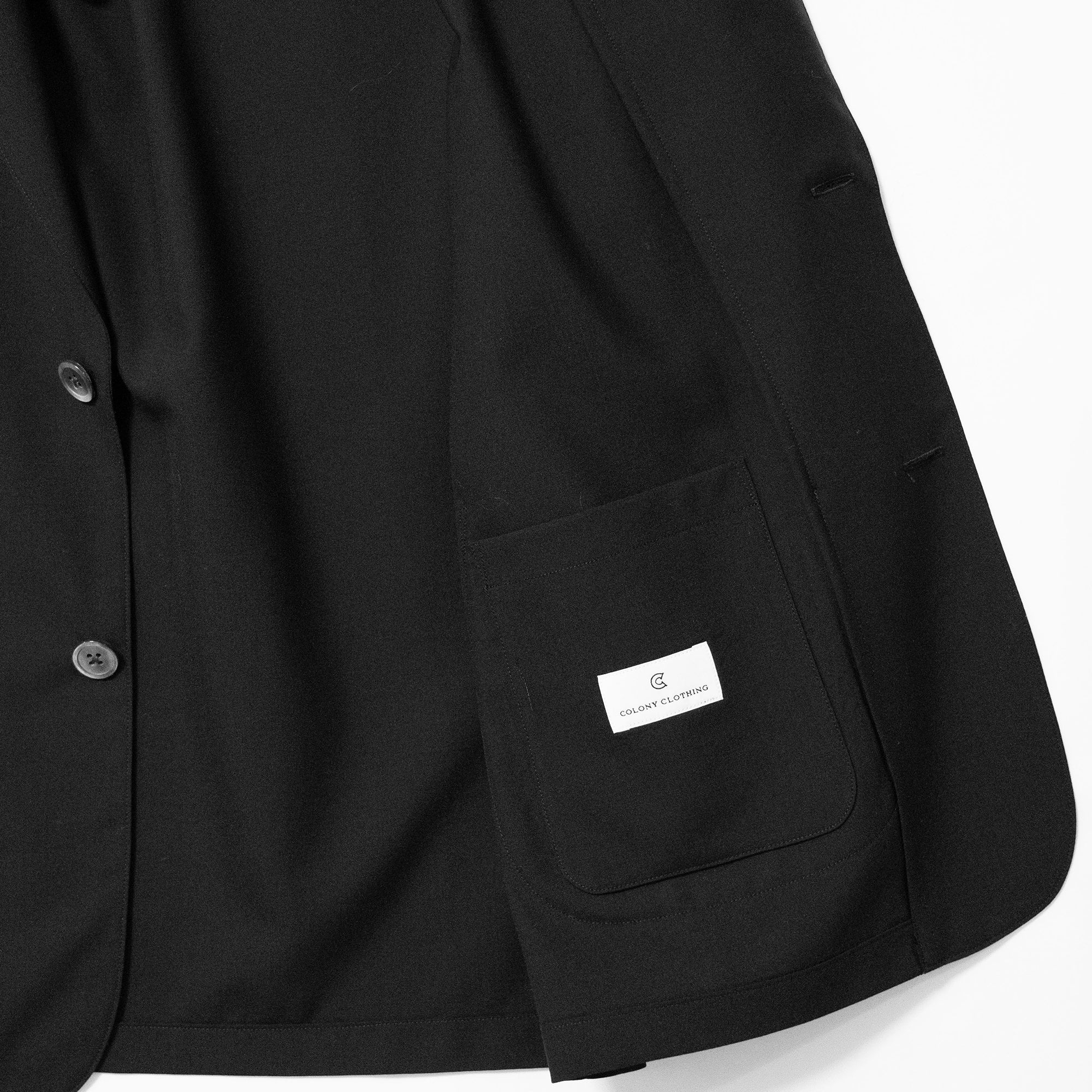COLONY CLOTHING / WOOL SUPER 140's SHIRT JACKET / CC2501-JK01S-01