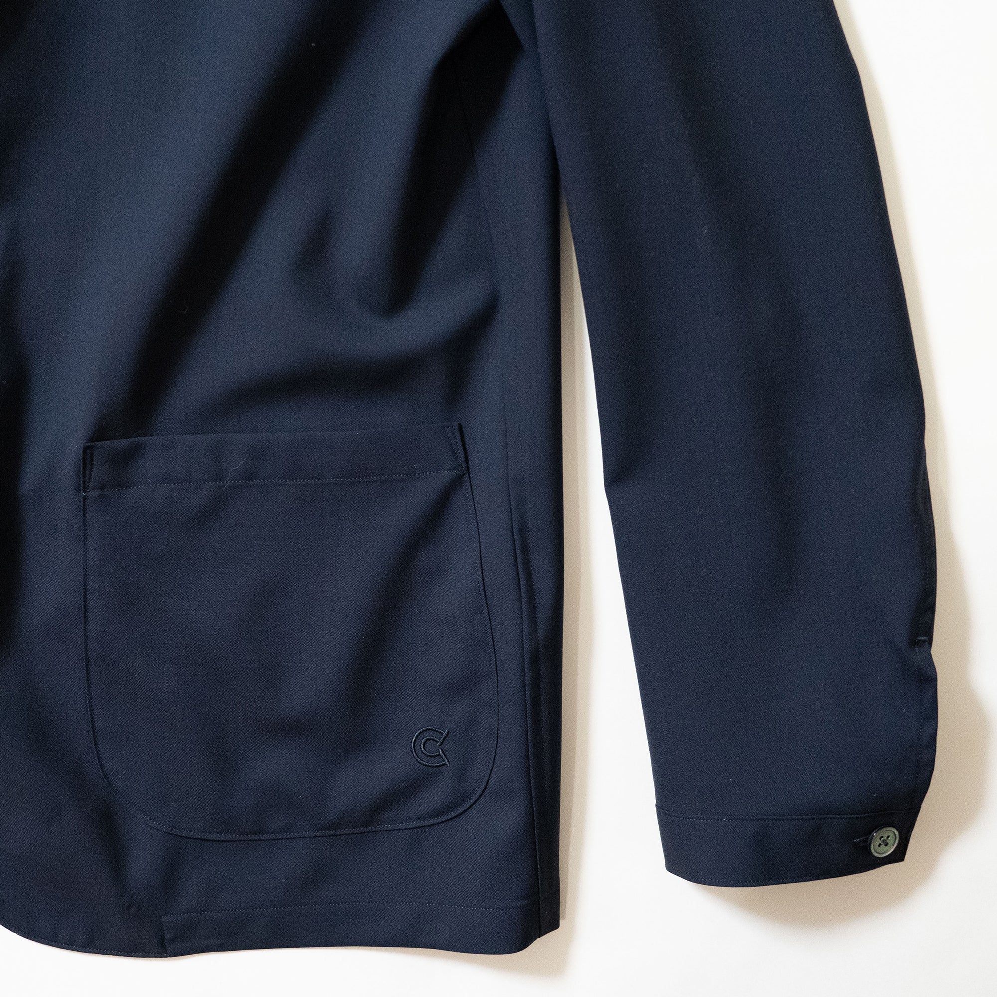 COLONY CLOTHING / WOOL SUPER 140's SHIRT JACKET / CC2501-JK01S-01