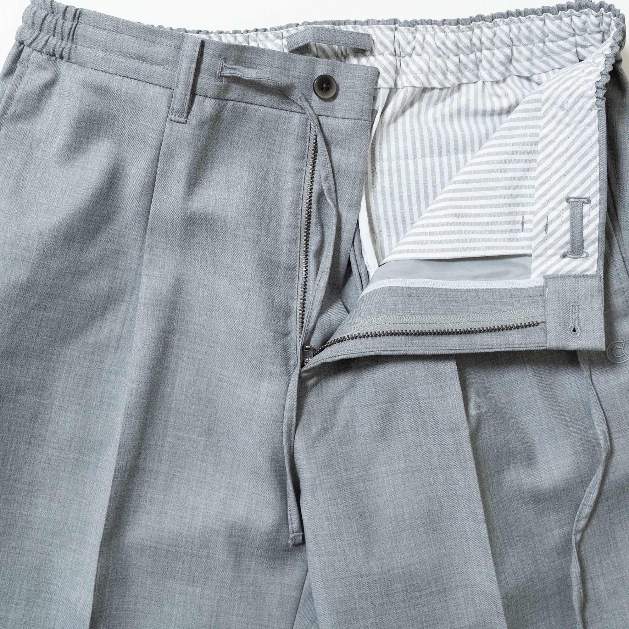 COLONY CLOTHING / RELAX EASY TROUSERS / CC2501-PT02-01 / LIGHT GRAY
