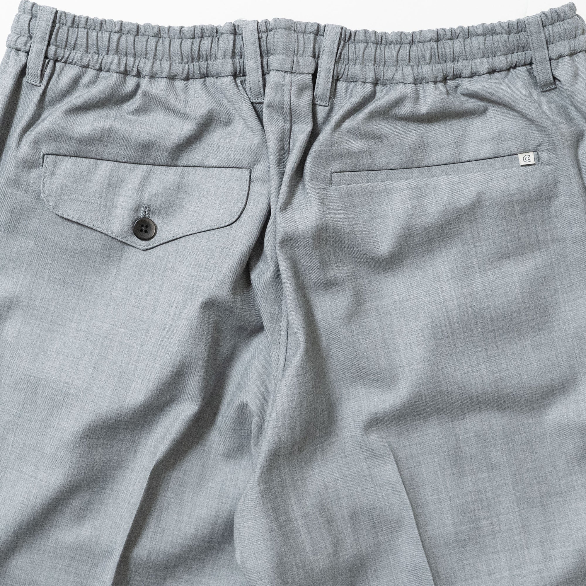 COLONY CLOTHING / RELAX EASY TROUSERS / CC2501-PT02-01 / LIGHT GRAY