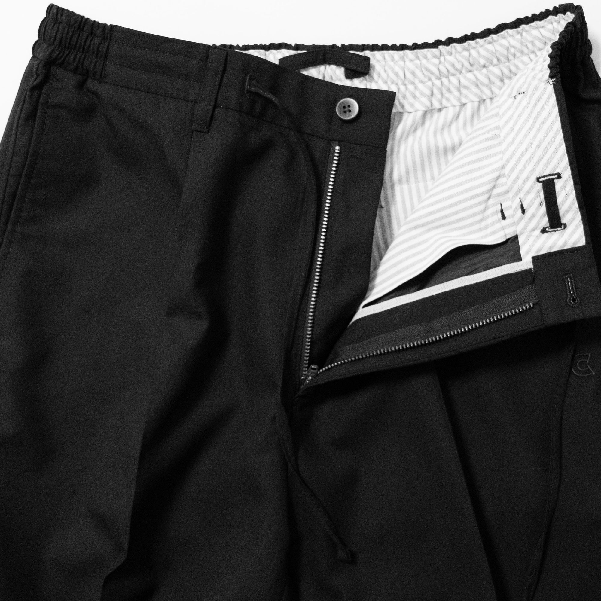 COLONY CLOTHING / RELAX EASY TROUSERS / CC2501-PT02-02 / BLACK