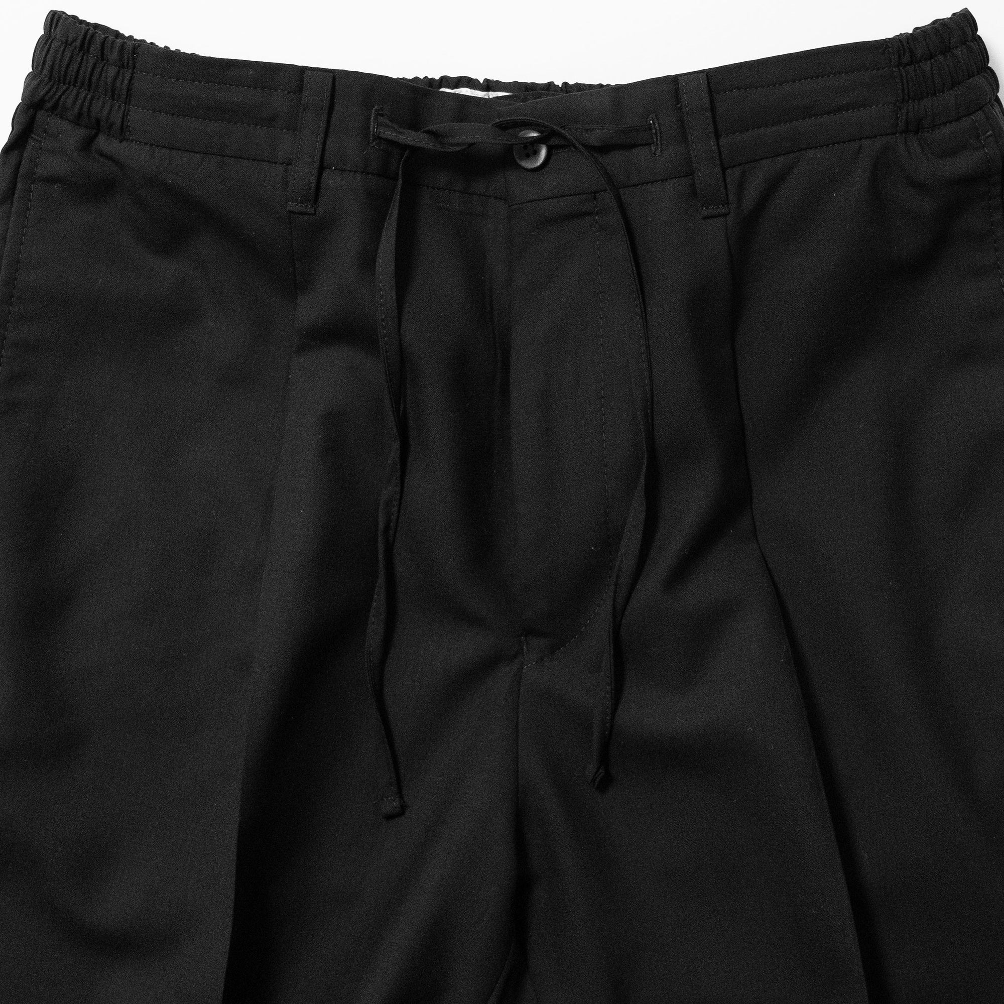 COLONY CLOTHING / RELAX EASY TROUSERS / CC2501-PT02-02 / BLACK