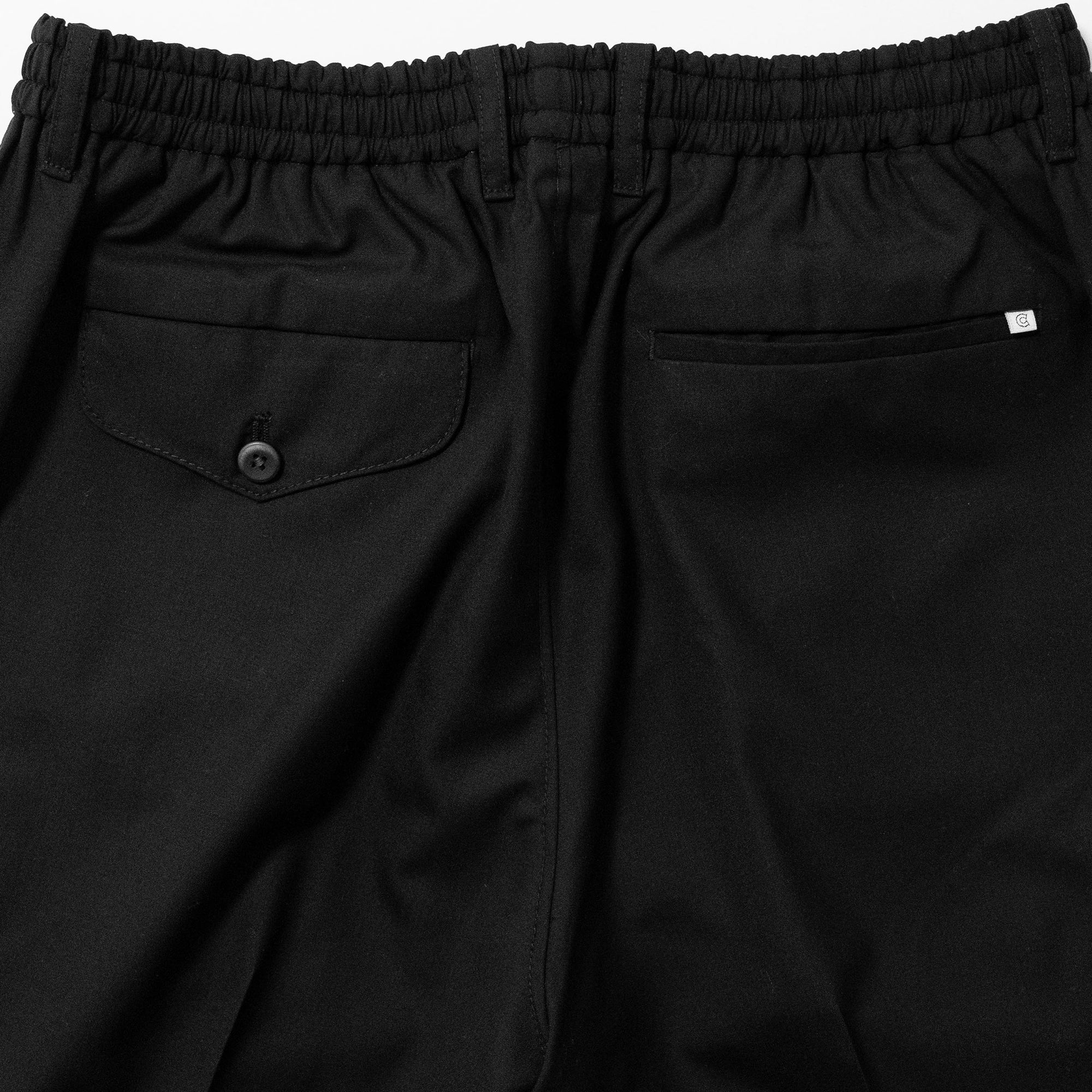 COLONY CLOTHING / RELAX EASY TROUSERS / CC2501-PT02-02 / BLACK