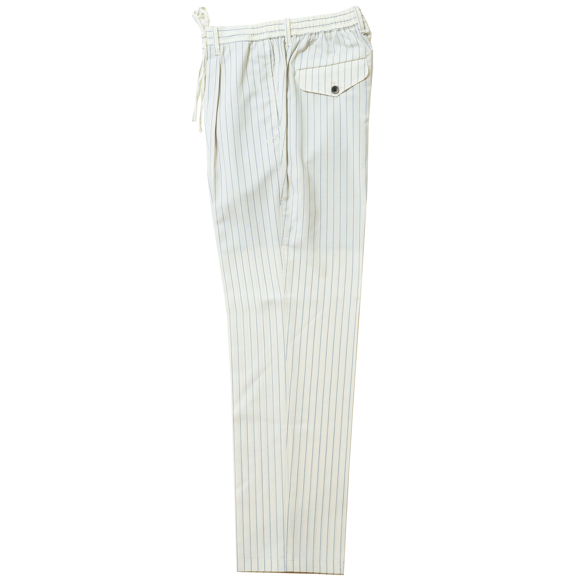 COLONY CLOTHING / RELAX EASY TROUSERS / CC2501-PT02-03 / WHITE STRIPE