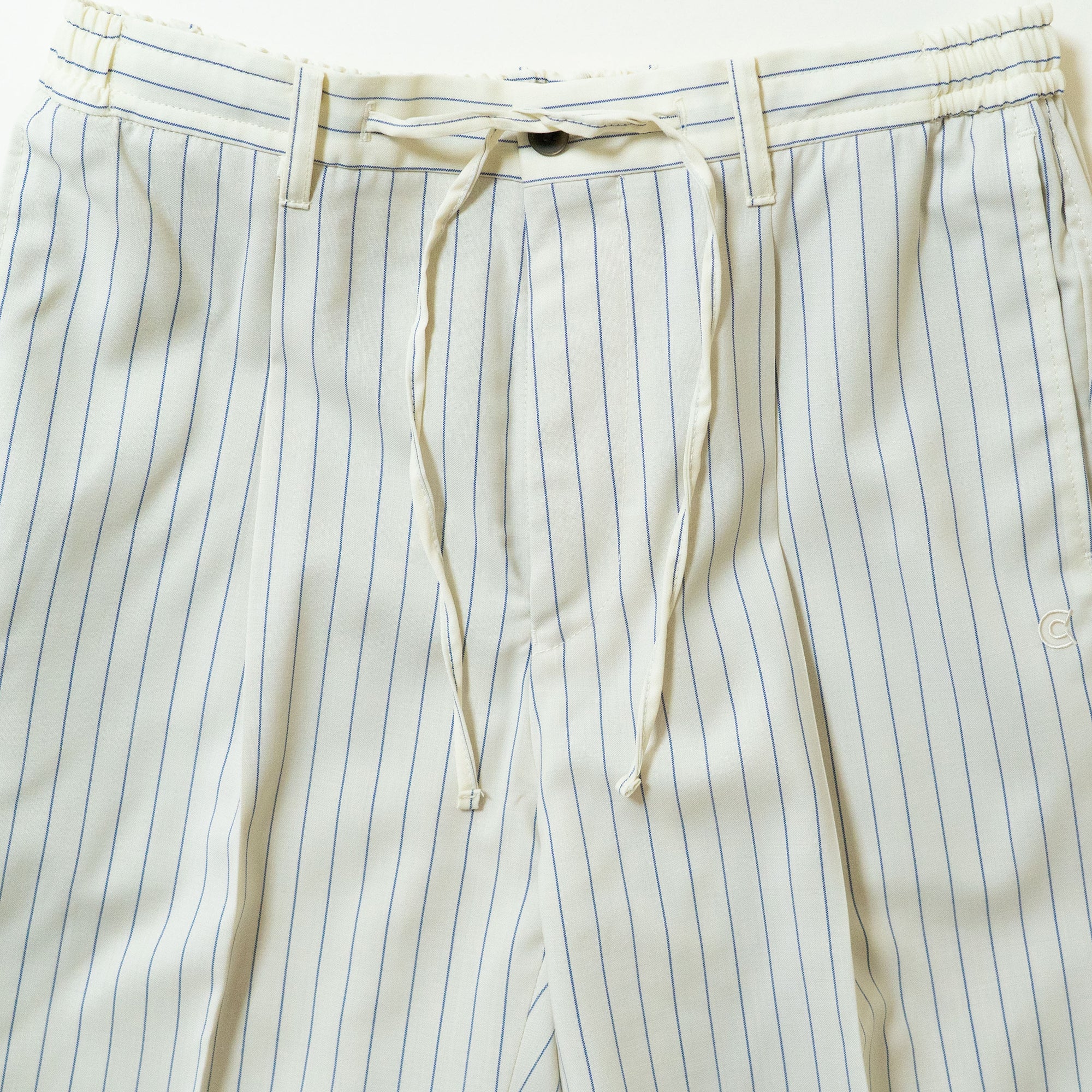 COLONY CLOTHING / RELAX EASY TROUSERS / CC2501-PT02-03 / WHITE STRIPE