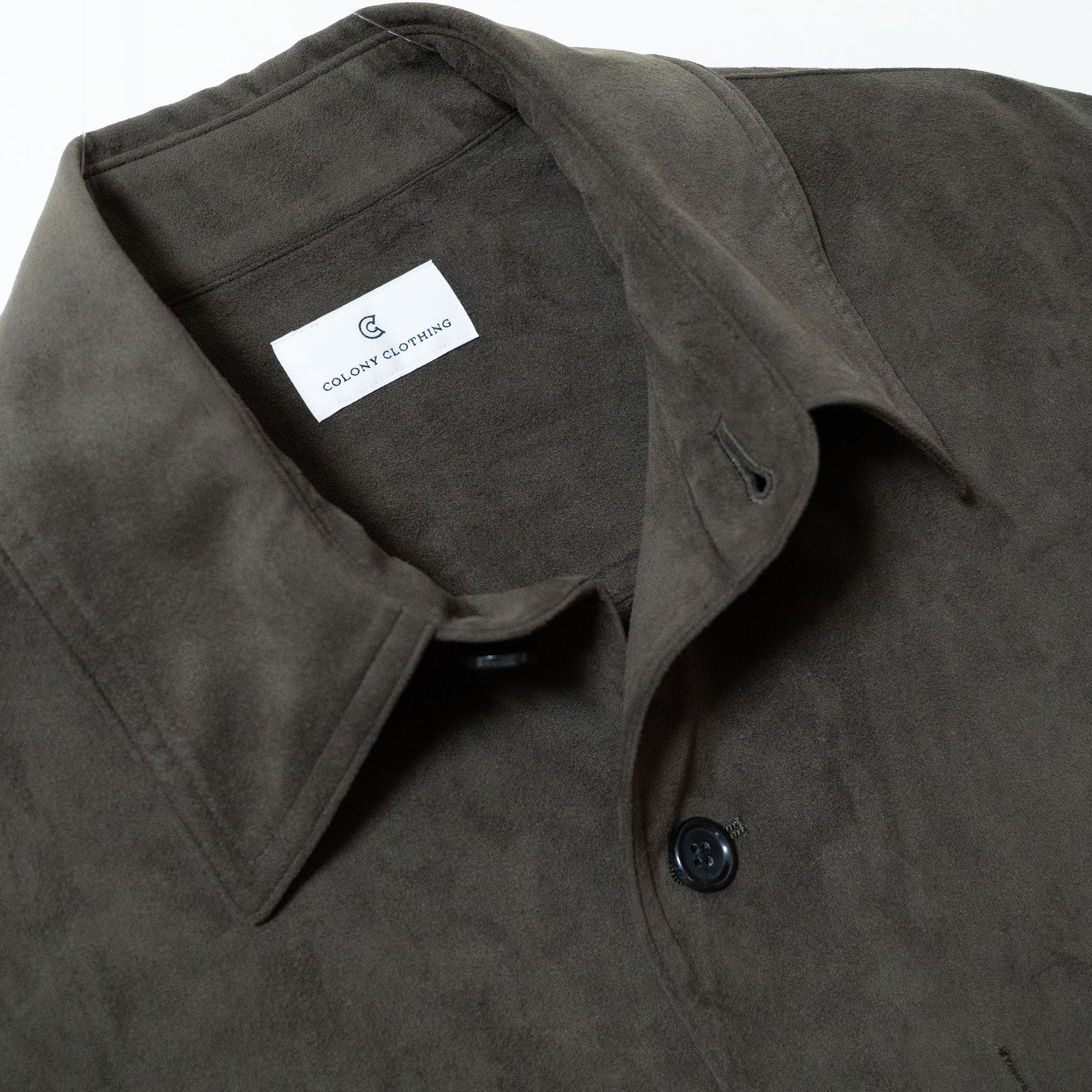 COLONY CLOTHING / ULTRASUEDE SAFARI JACKET / CC2502-JK05-01
