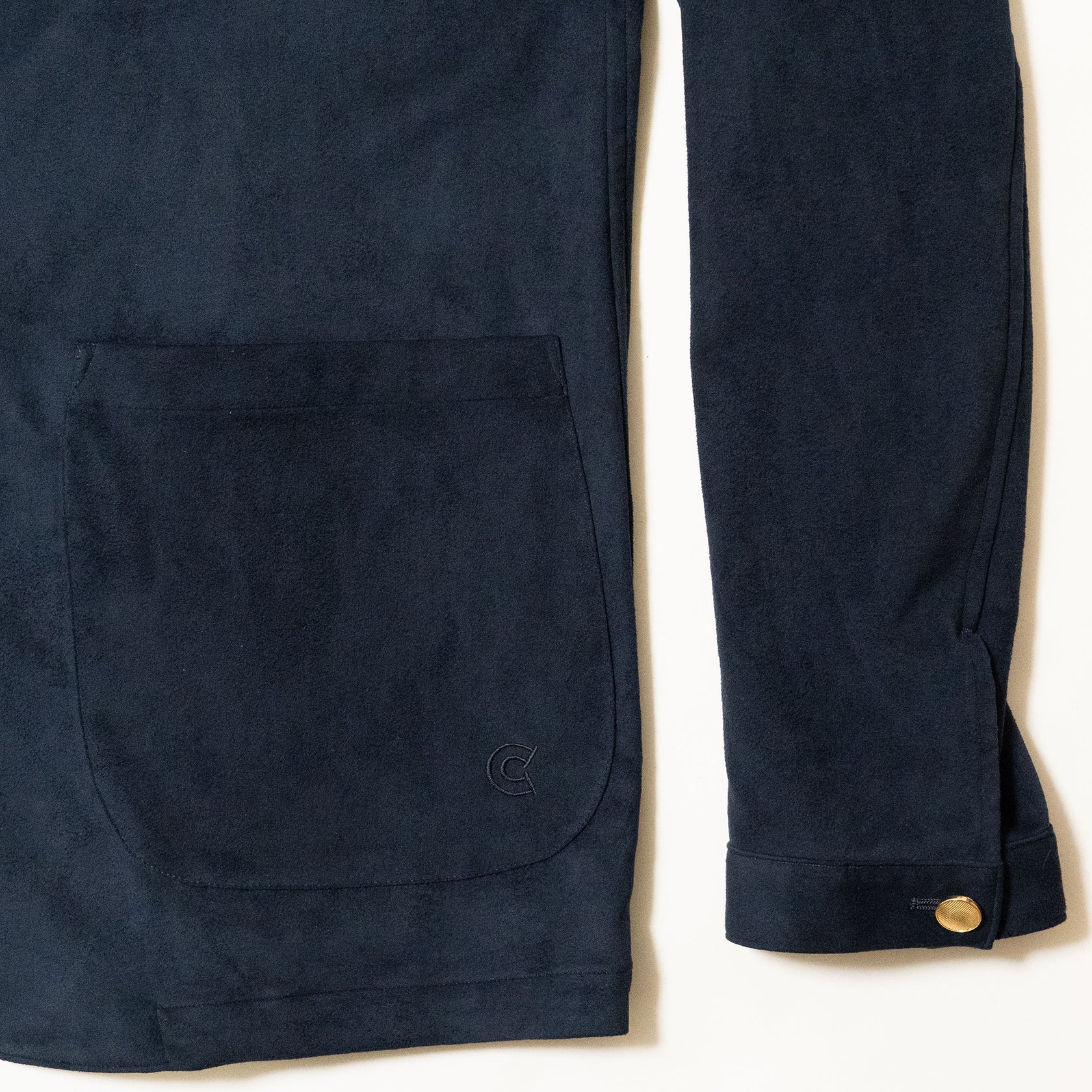 COLONY CLOTHING / ULTRASUEDE LOUNGE SINGLE JACKET / CC2402-JK01SB